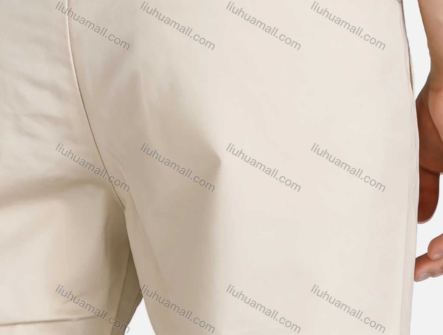 Wholesale Men's Casual Multiple Pockets Zipper Fly Plain Straight Leg Chino Pants - Liuhuamall