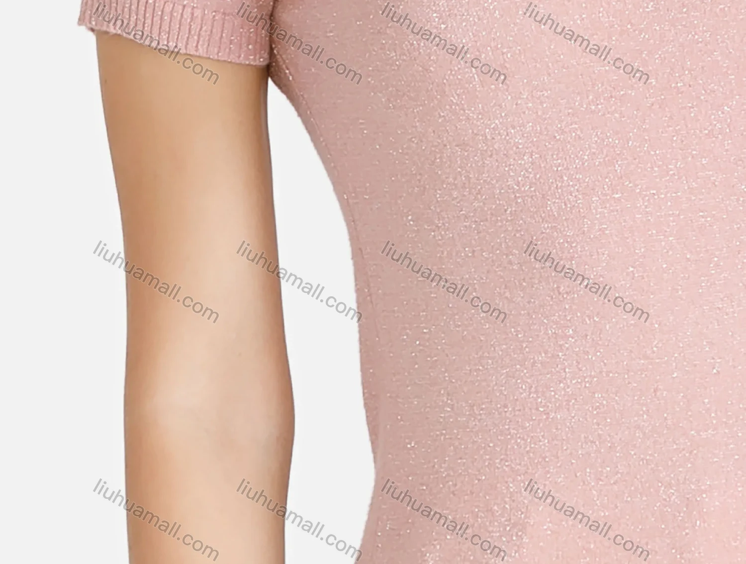 Wholesale Women's Mock Neck Slim Fit Plain Keyhole Pullover Knit Top - Liuhuamall