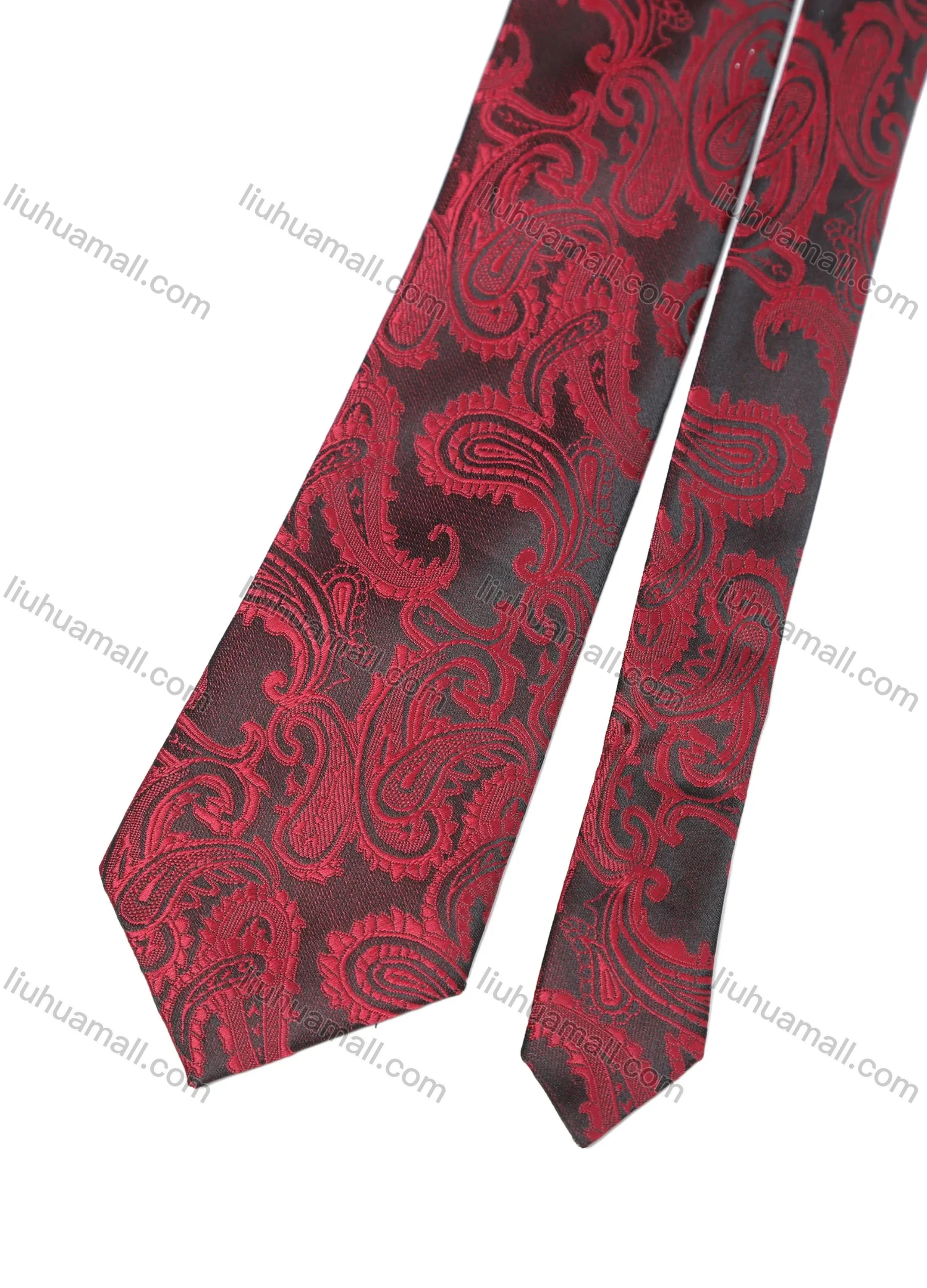 Wholesale Men's Business Paisley Embroidered Ties & Pocket Square & Cufflinks Sets - Liuhuamall