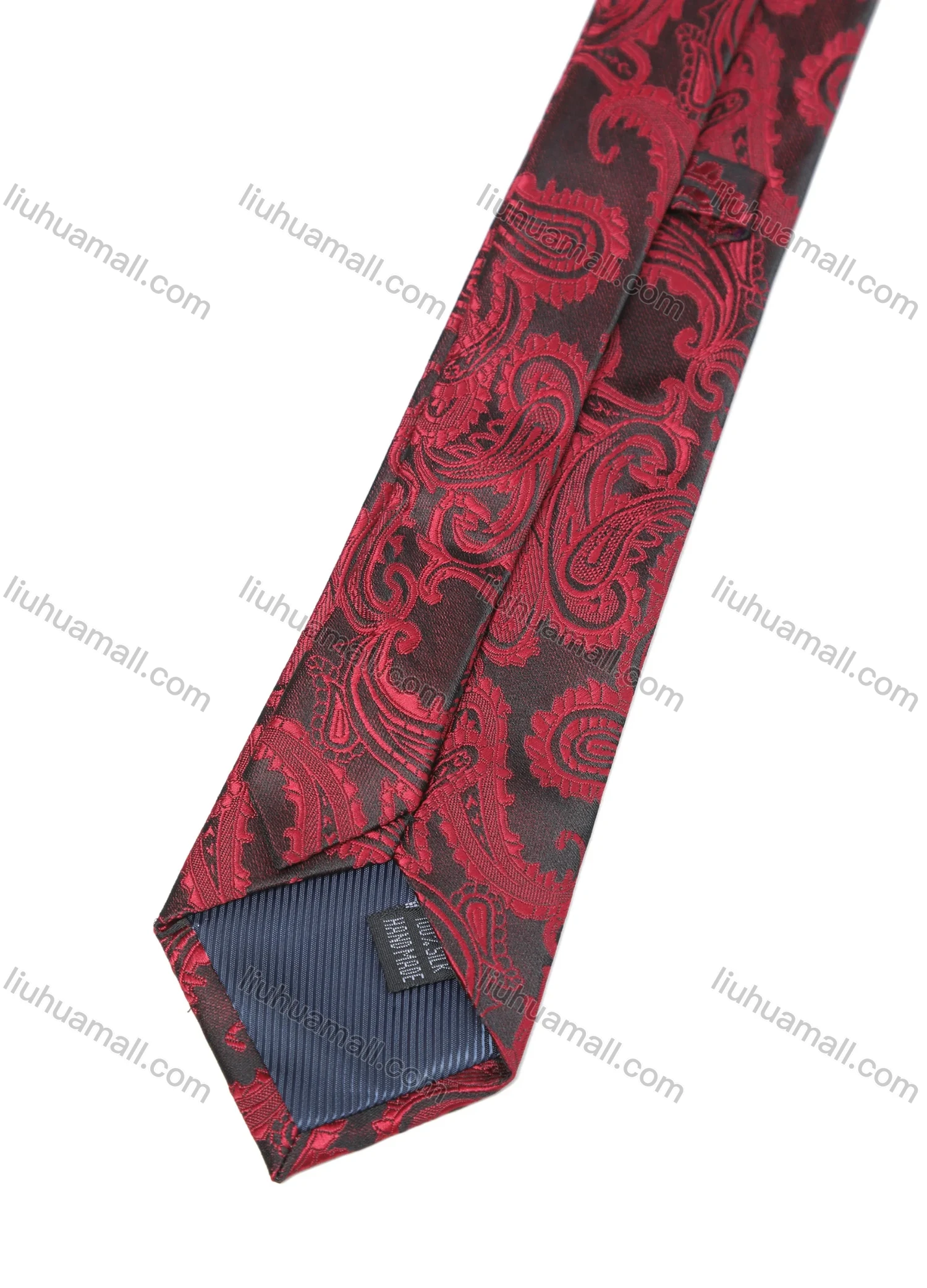 Wholesale Men's Business Paisley Embroidered Ties & Pocket Square & Cufflinks Sets - Liuhuamall