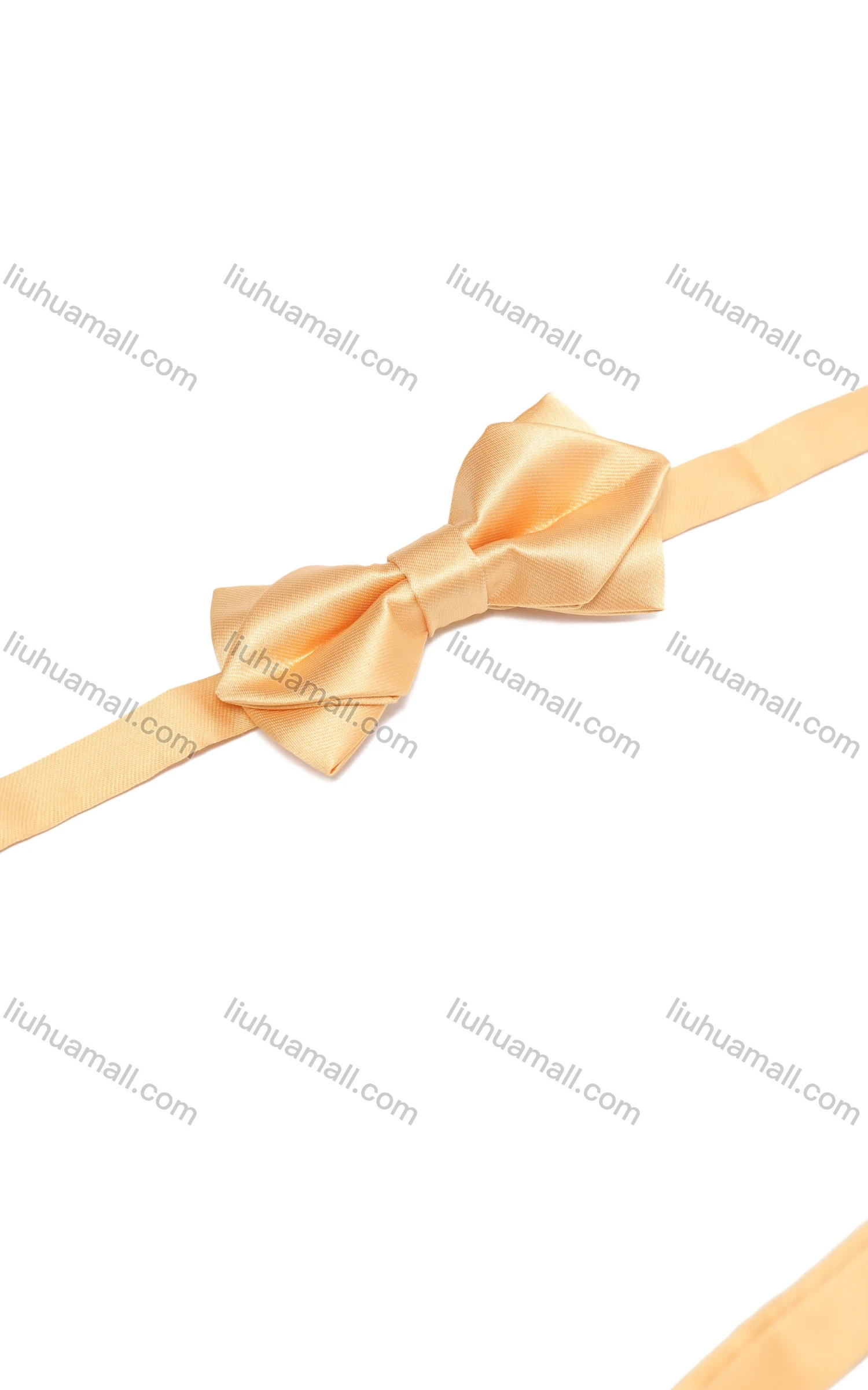 Wholesale Men's Fashion Plain Adjustable Bow Ties & Pocket Square Sets - Liuhuamall