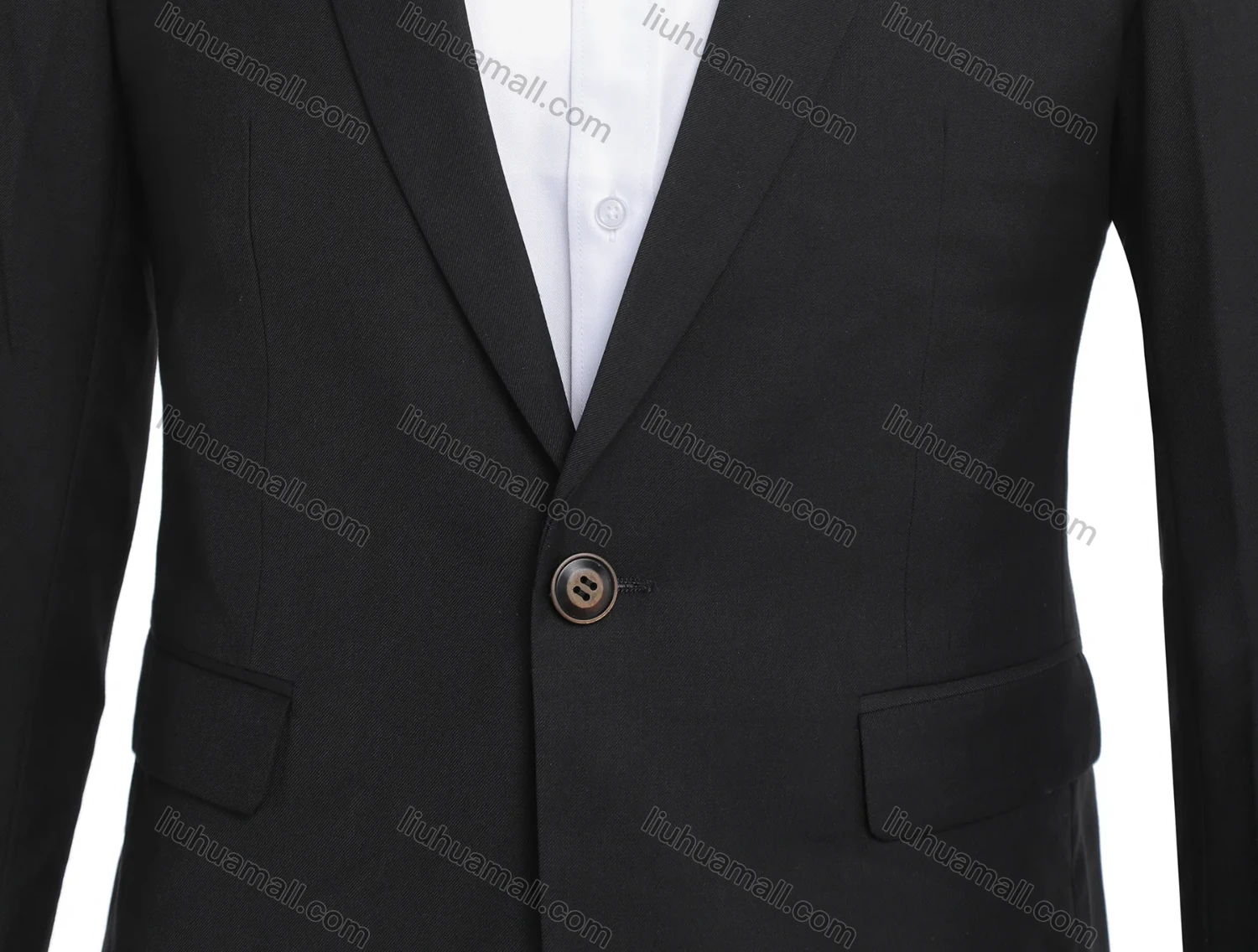 Wholesale Men's Fashion Plain Adjustable Bow Ties & Pocket Square Sets - Liuhuamall