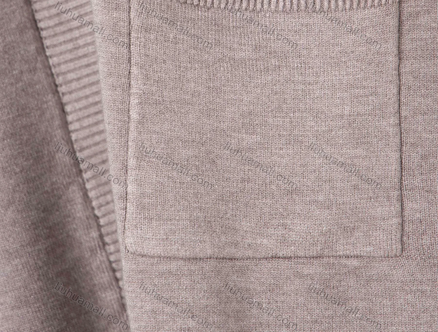 Wholesale Women's Plain Rib-Knit Sleeveless Open Front Dual Pocket Cardigan - Liuhuamall