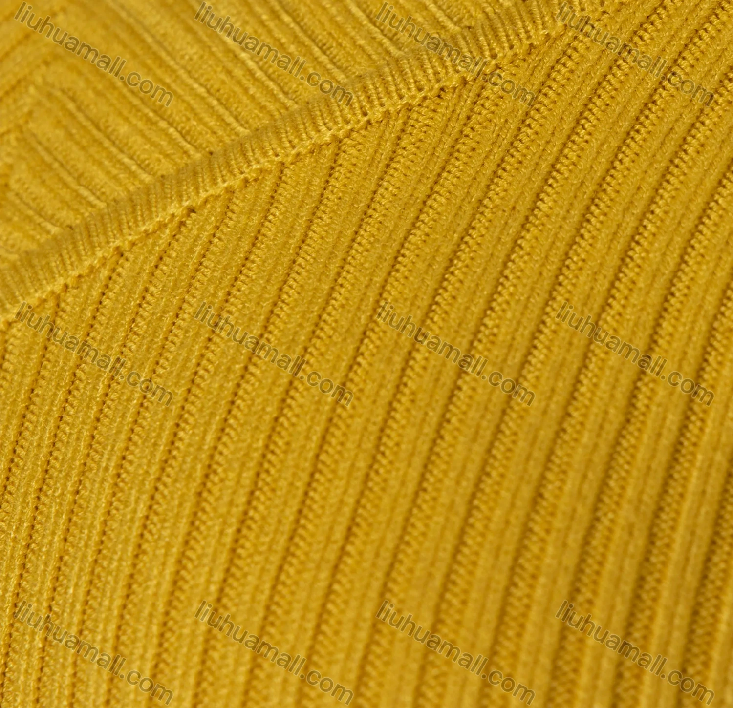 Wholesale Women's Plain V Neck Rib-knit Long Sleeve Crop Sweater - Liuhuamall