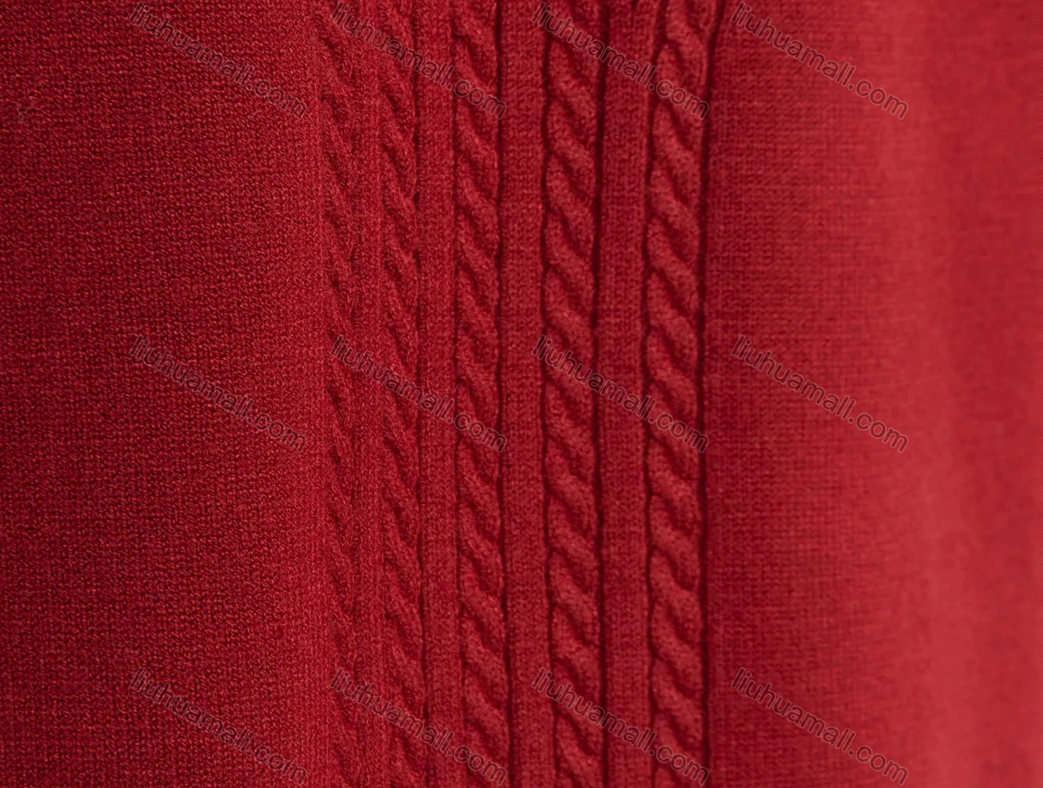 Wholesale Women's Plain Cable Knit Long Sleeve Rib-knit Trim Open Front Cardigan - Liuhuamall