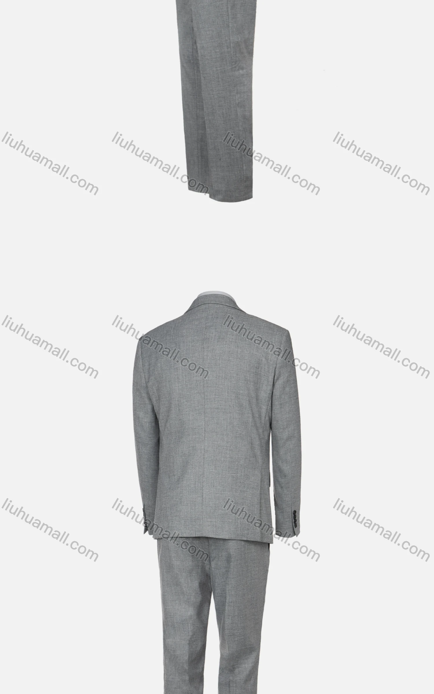 Wholesale Men's Business Plain One Button Pockets Lapel Slim Fit Blazer & Vest & Trousers 3 Piece Sets - Liuhuamall