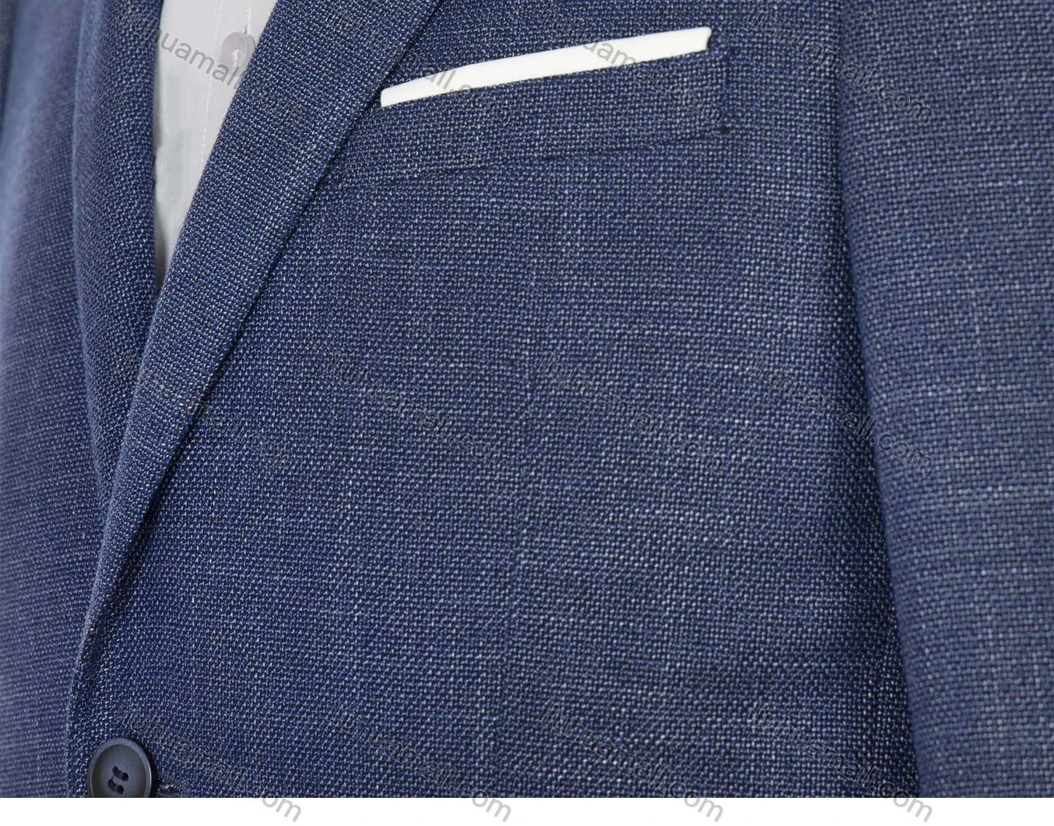 Wholesale Men's Formal Slim Fit Plain Lapel Collar Pockets Single Breasted Blazer Jackets - Liuhuamall