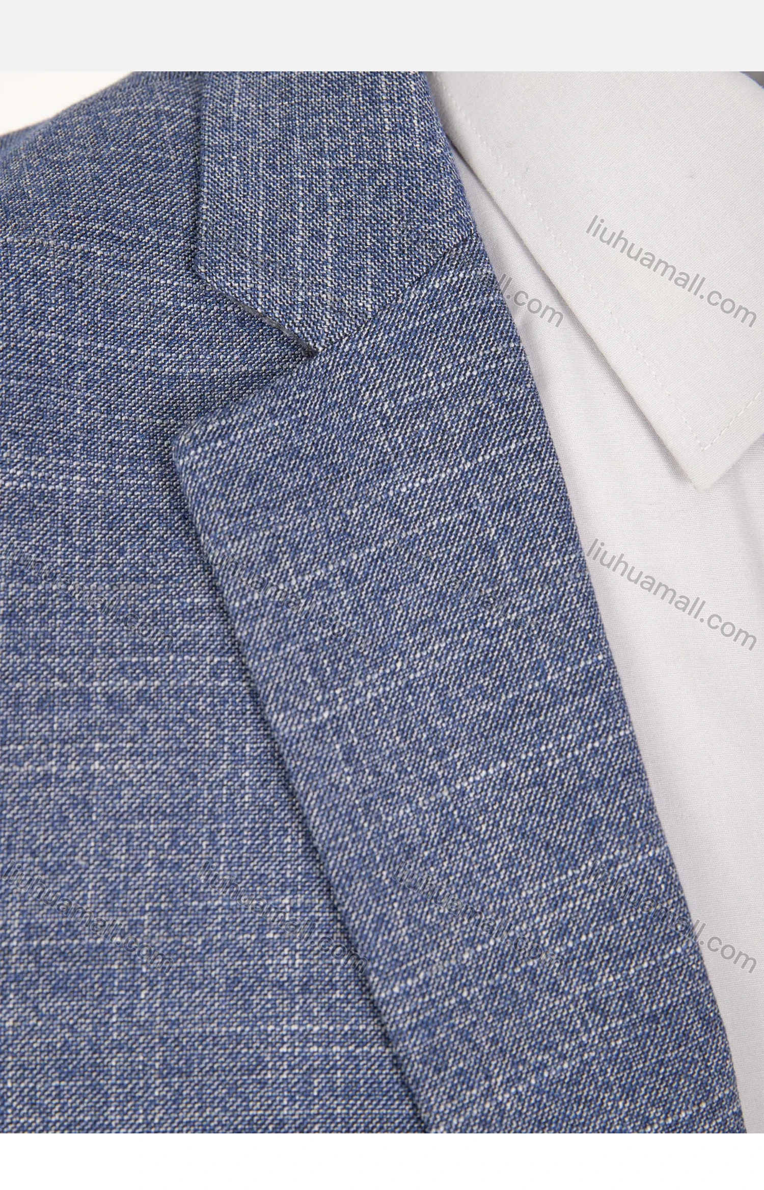 Wholesale Men's Formal Plain One Button Pockets Lapel Slim Fit Blazer & Trousers 2 Piece Sets - Liuhuamall