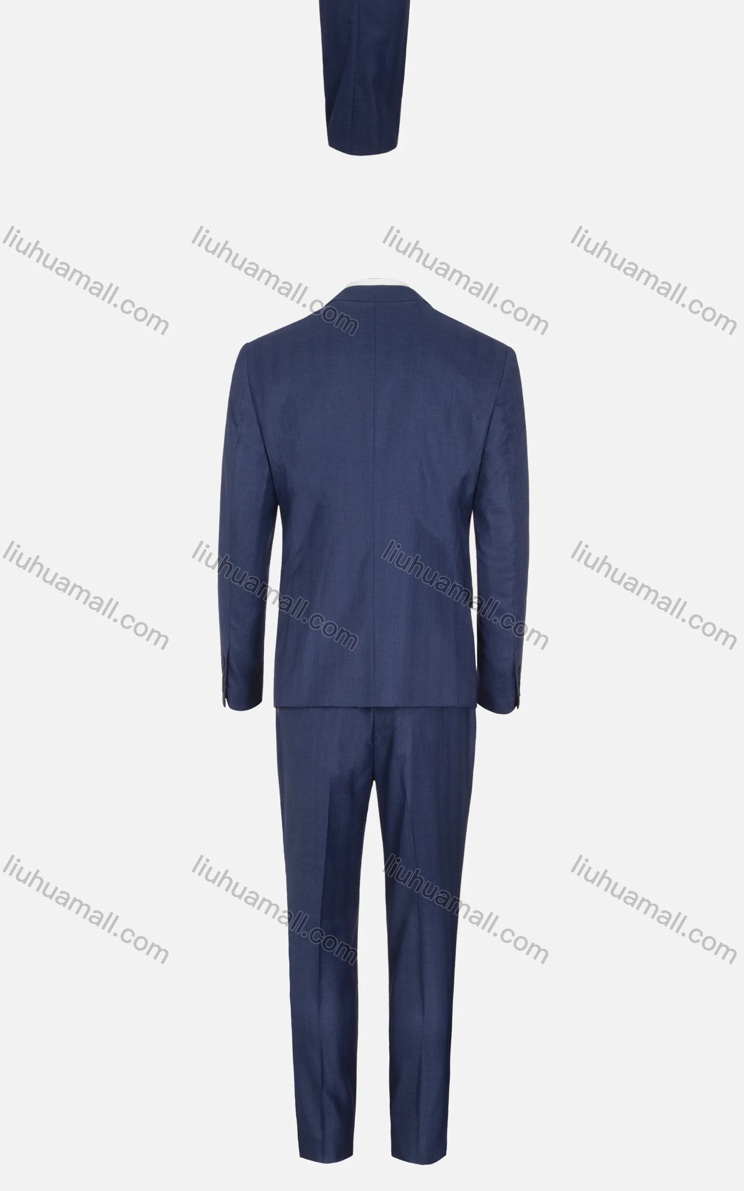 Wholesale Men's Formal Plain Single Breasted Pockets Lapel Slim Fit Blazer & Trousers 2 Piece Sets - Liuhuamall