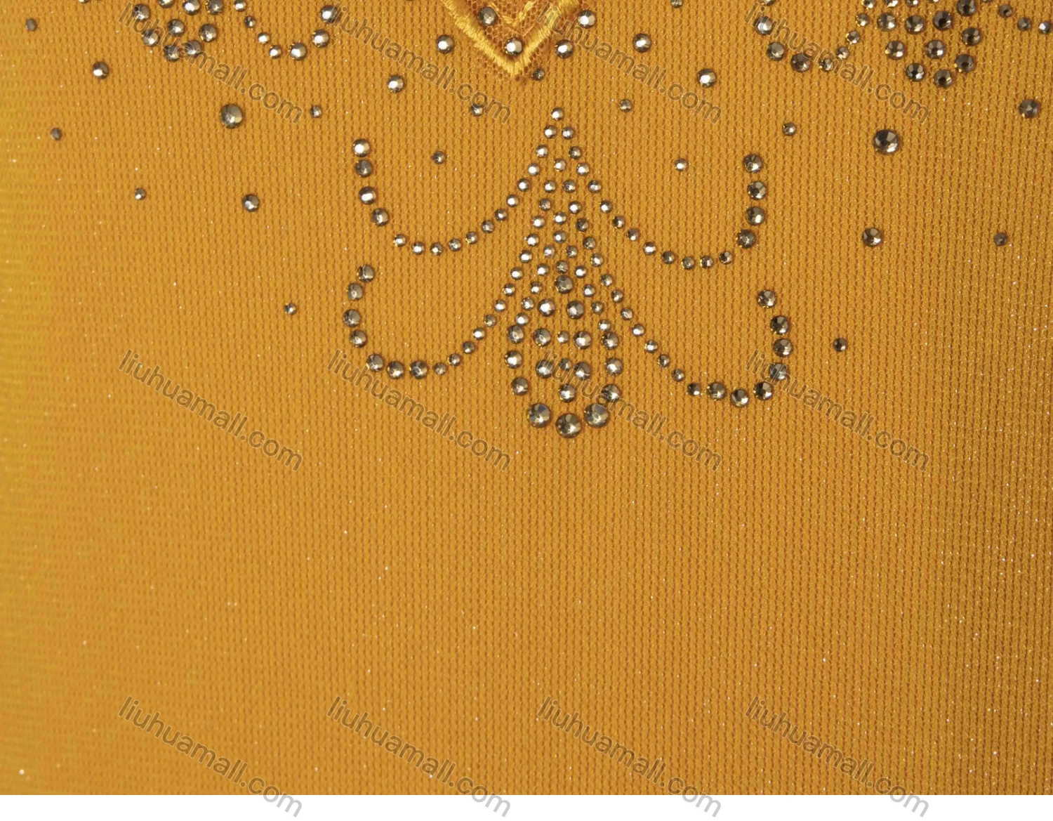 Wholesale Women's Casual Plain Rhinestone Long Sleeve Embroidered Mesh Sweetheart Neck Top - Liuhuamall