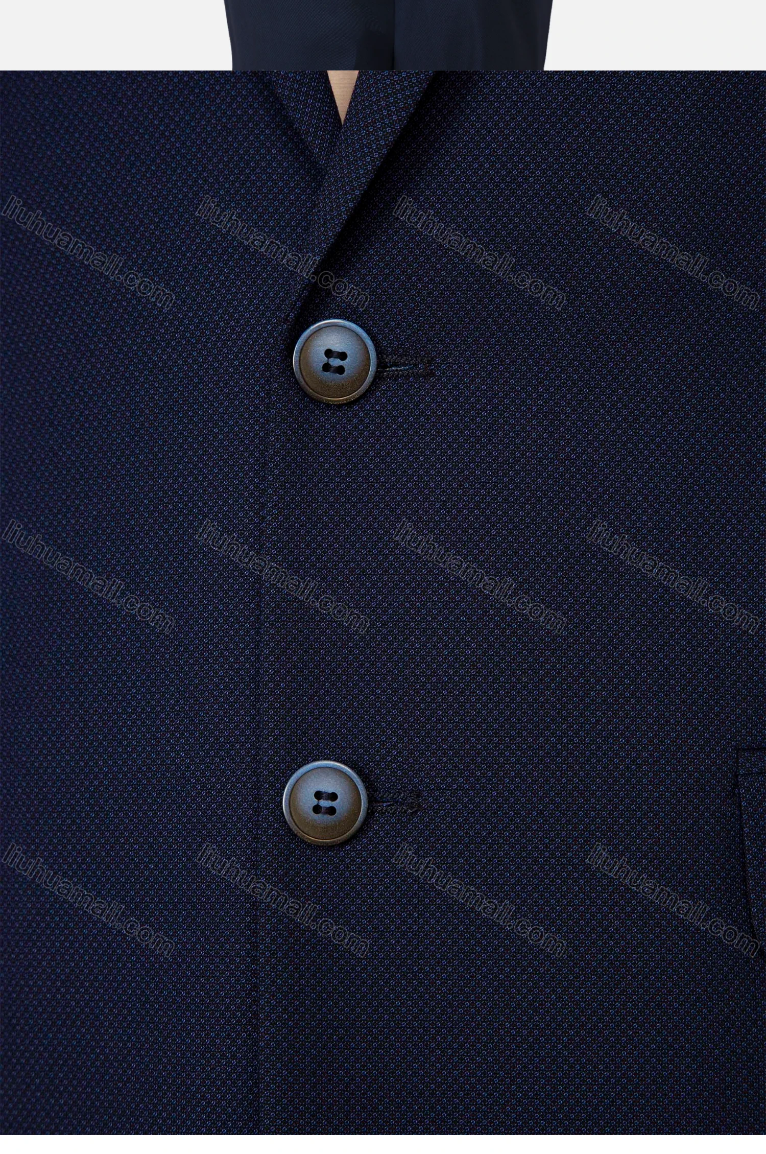 Wholesale Men's Formal Plain Single Breasted Pockets Lapel Slim Fit Blazer & Trousers 2 Piece Sets - Liuhuamall