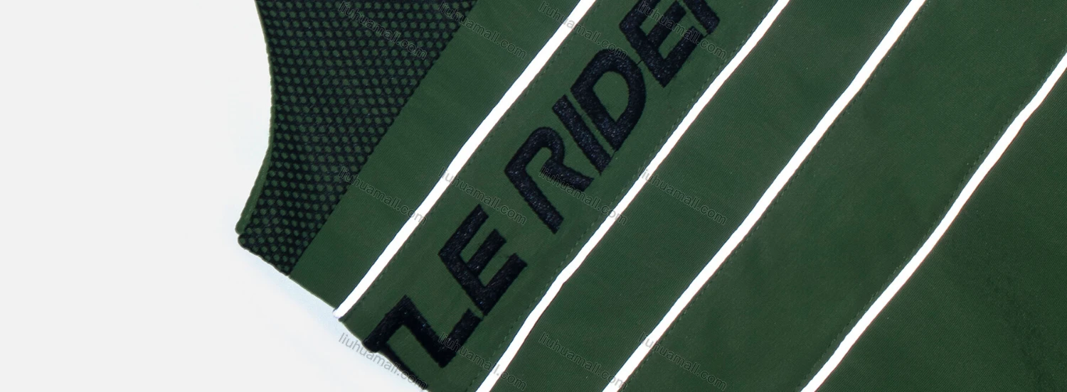 Wholesale Men's Multiple Pockets Net-panel Velcro Reflective Pullover Biker Vest - Liuhuamall