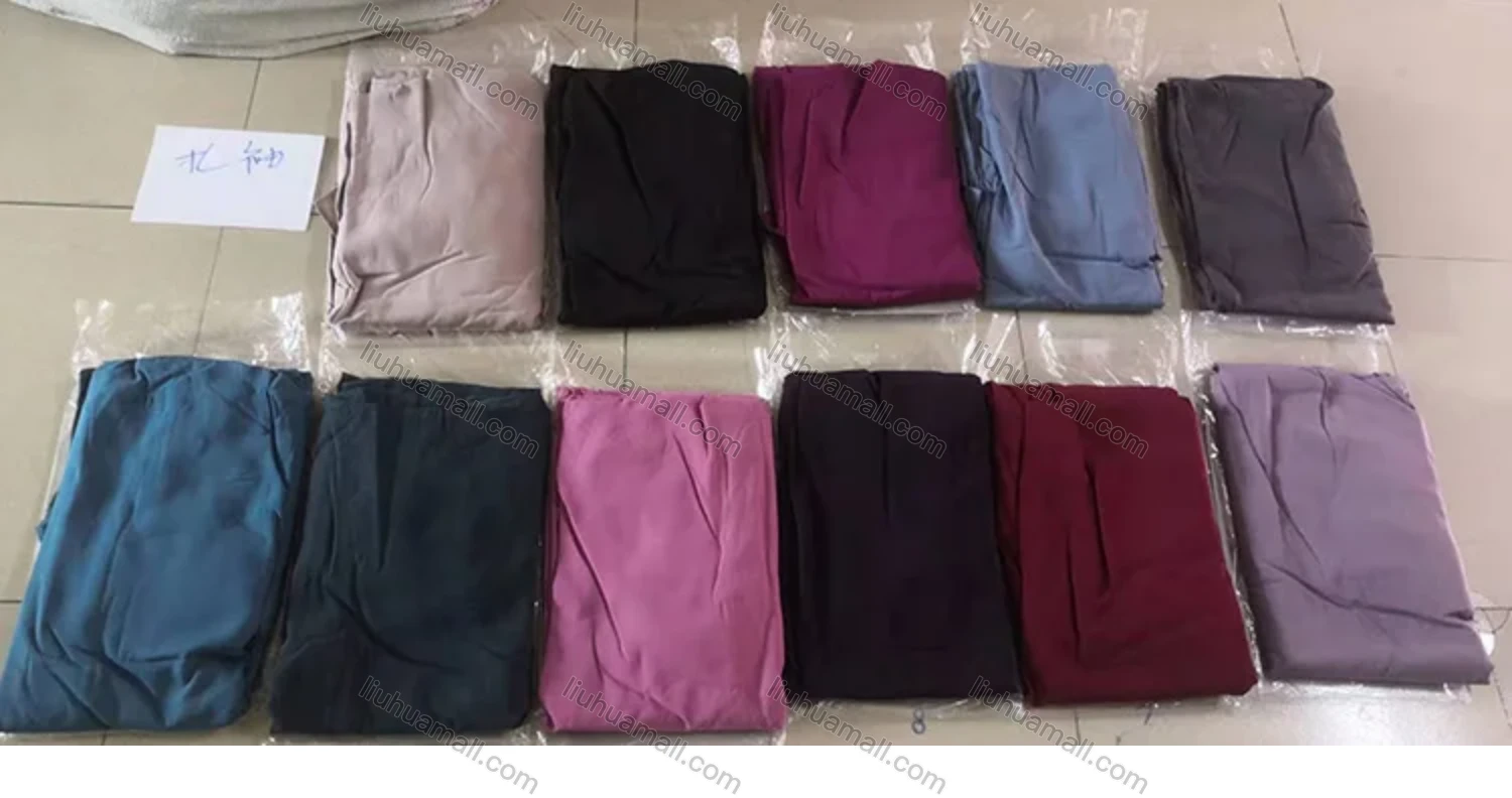 Wholesale Women's Islamic Modest Linen Plain Maxi Abaya Dress With Hijab 2-Pieces Set - Liuhuamall