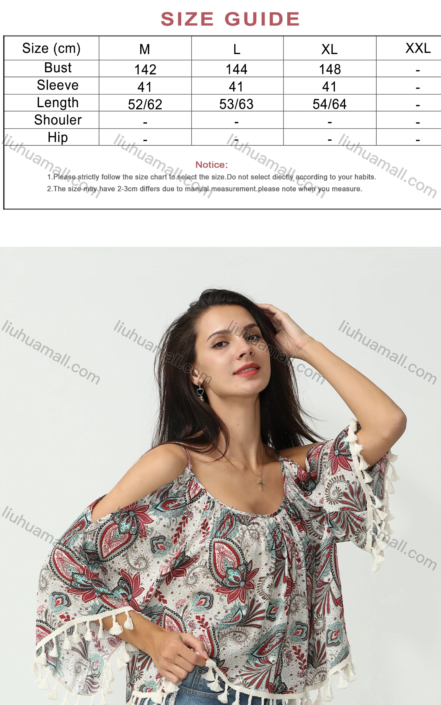 Wholesale Women's Summer Vintage Print Cold Shoulder Crop Cami Top - Liuhuamall