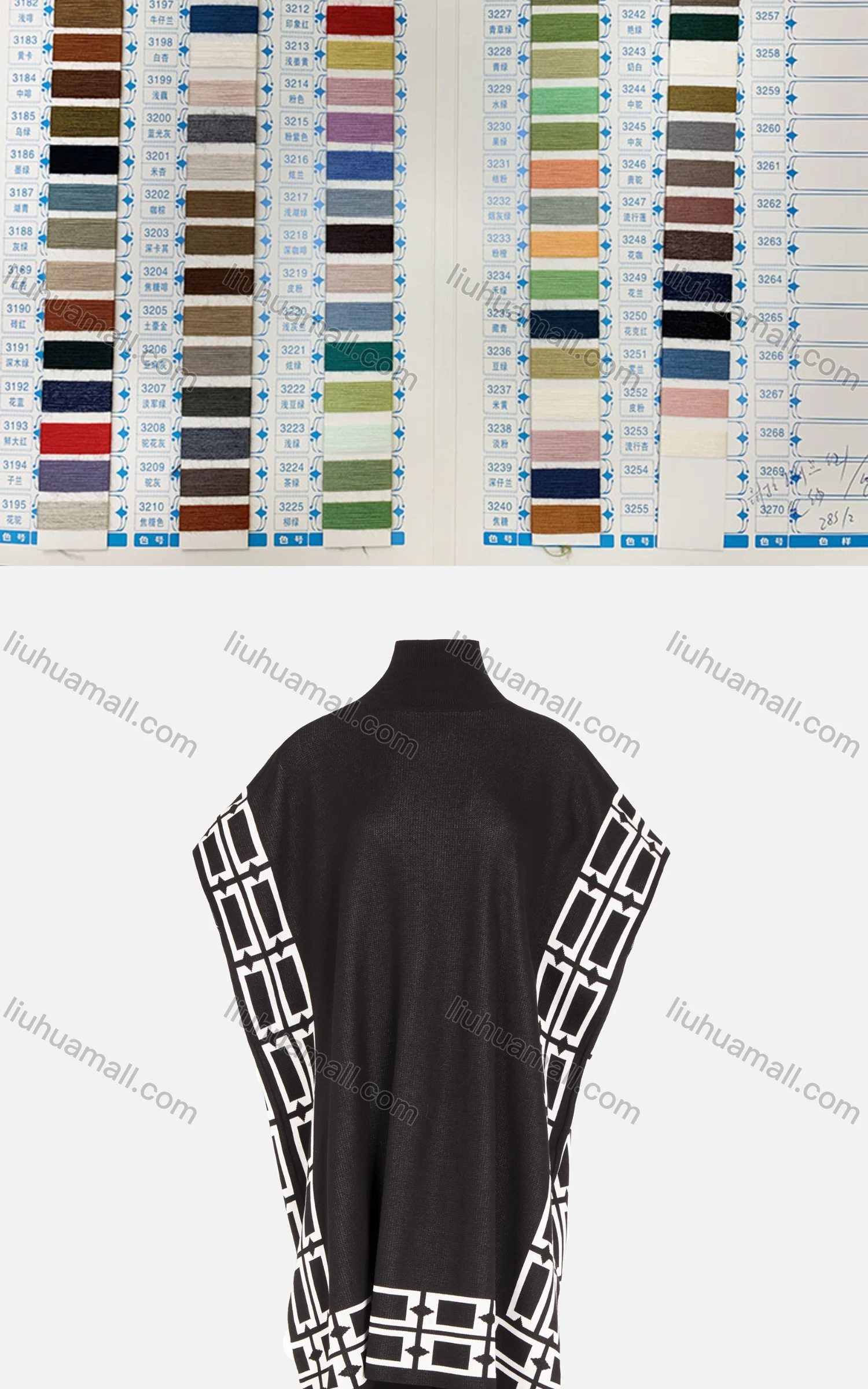 Wholesale Women's Casual Batwing Sleeve High Low Hem Grid Print Capes & Trousers 2 Piece Set - Liuhuamall