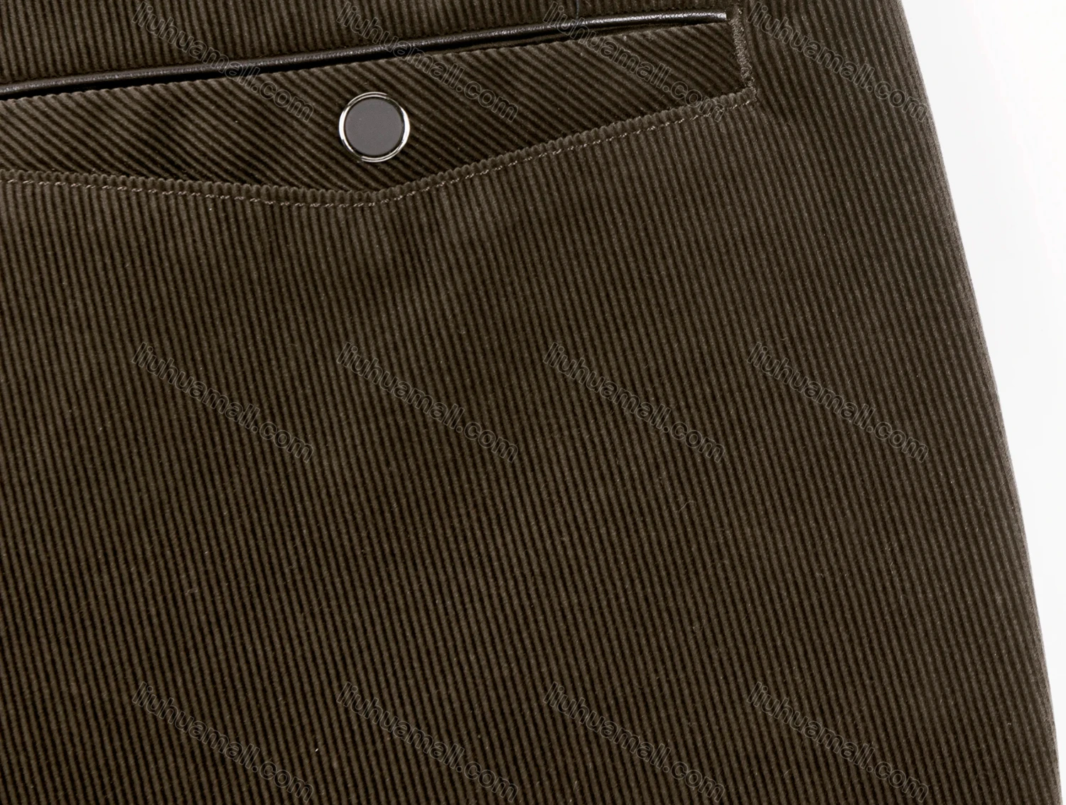 Wholesale Men's Casual Straight Leg Pockets Zipper Fly Plain Chino Pants - Liuhuamall