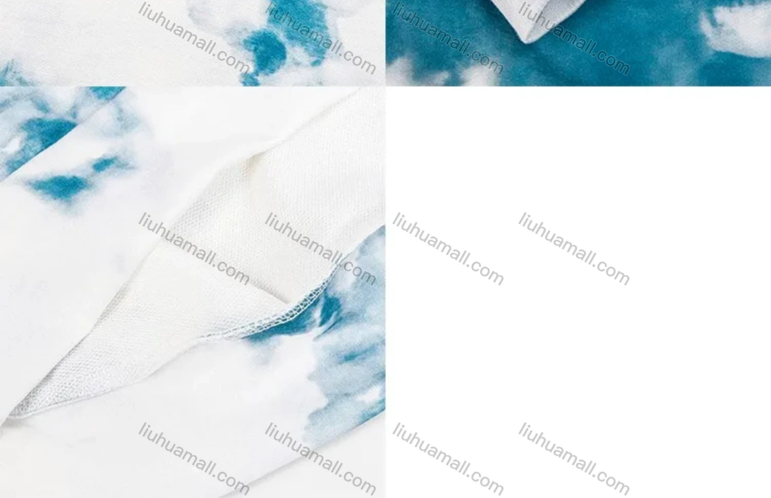 Wholesale Women's Casual Crew Neck Pullover Long Sleeve Regular Fit Tie Dye T-shirt - Liuhuamall