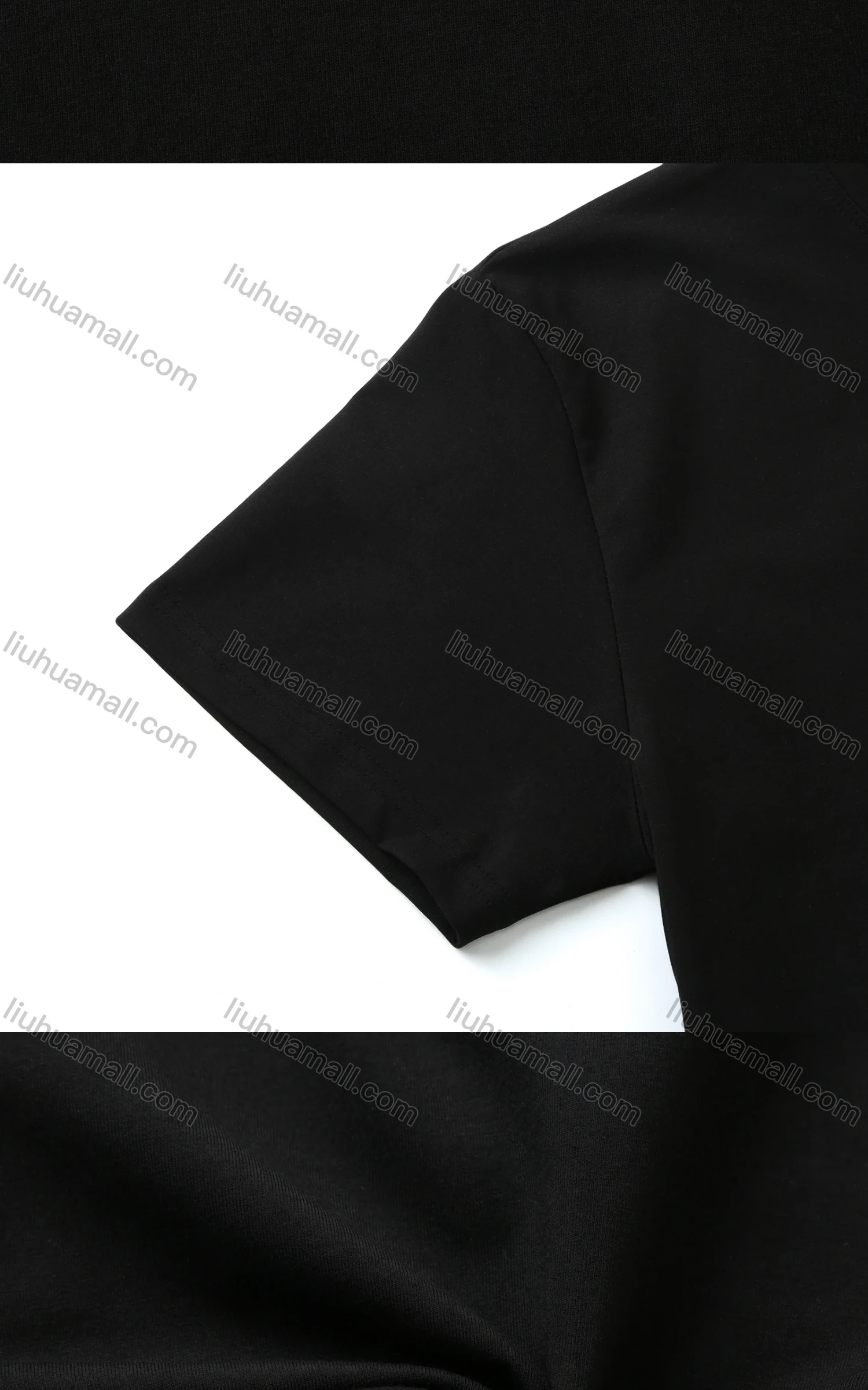 Wholesale Men's Classic Round Neck Plain Embroidered Short Sleeve T Shirt - Liuhuamall