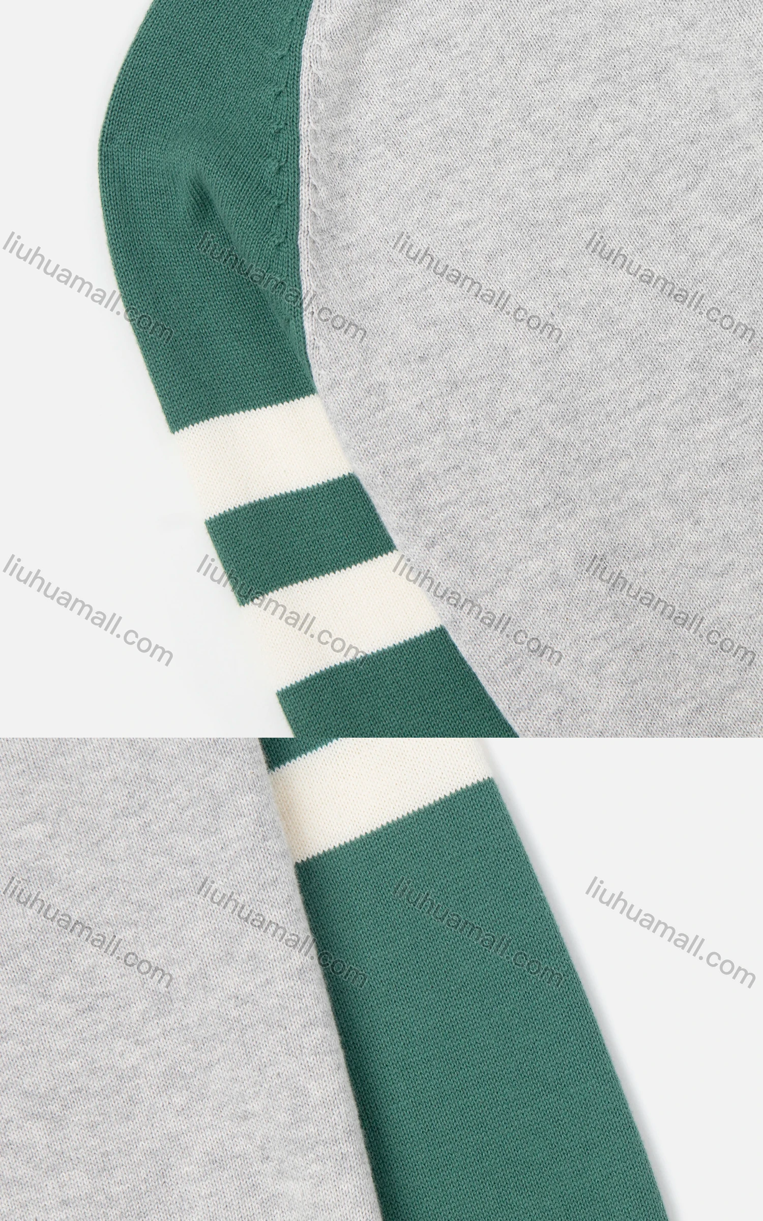 Wholesale Boys' Casual Button Front Long Sleeve Striped Rib-Knit Cardigan - Liuhuamall