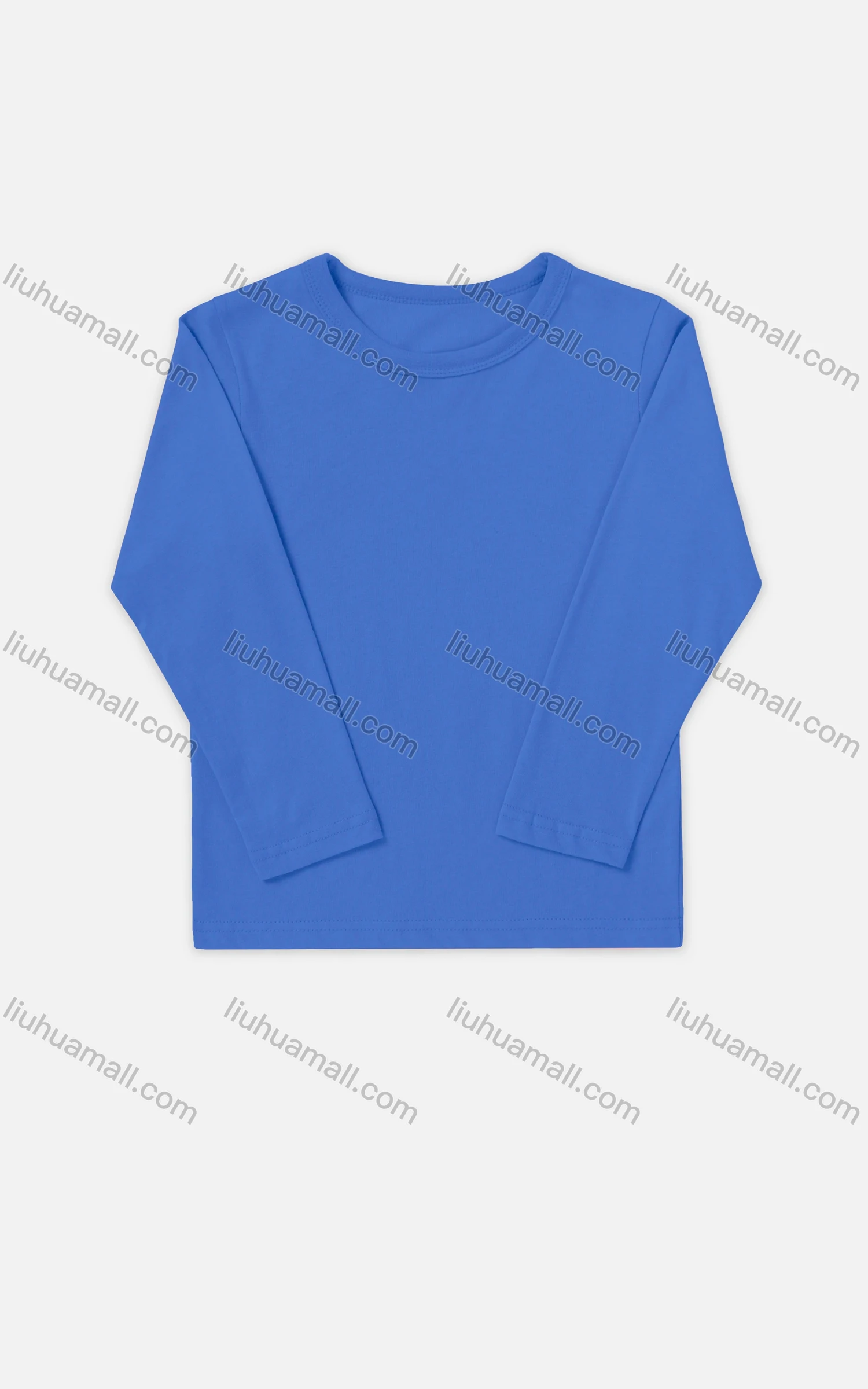 Wholesale Boys' Casual Crew Neck Long Sleeve Plain Tee - Liuhuamall