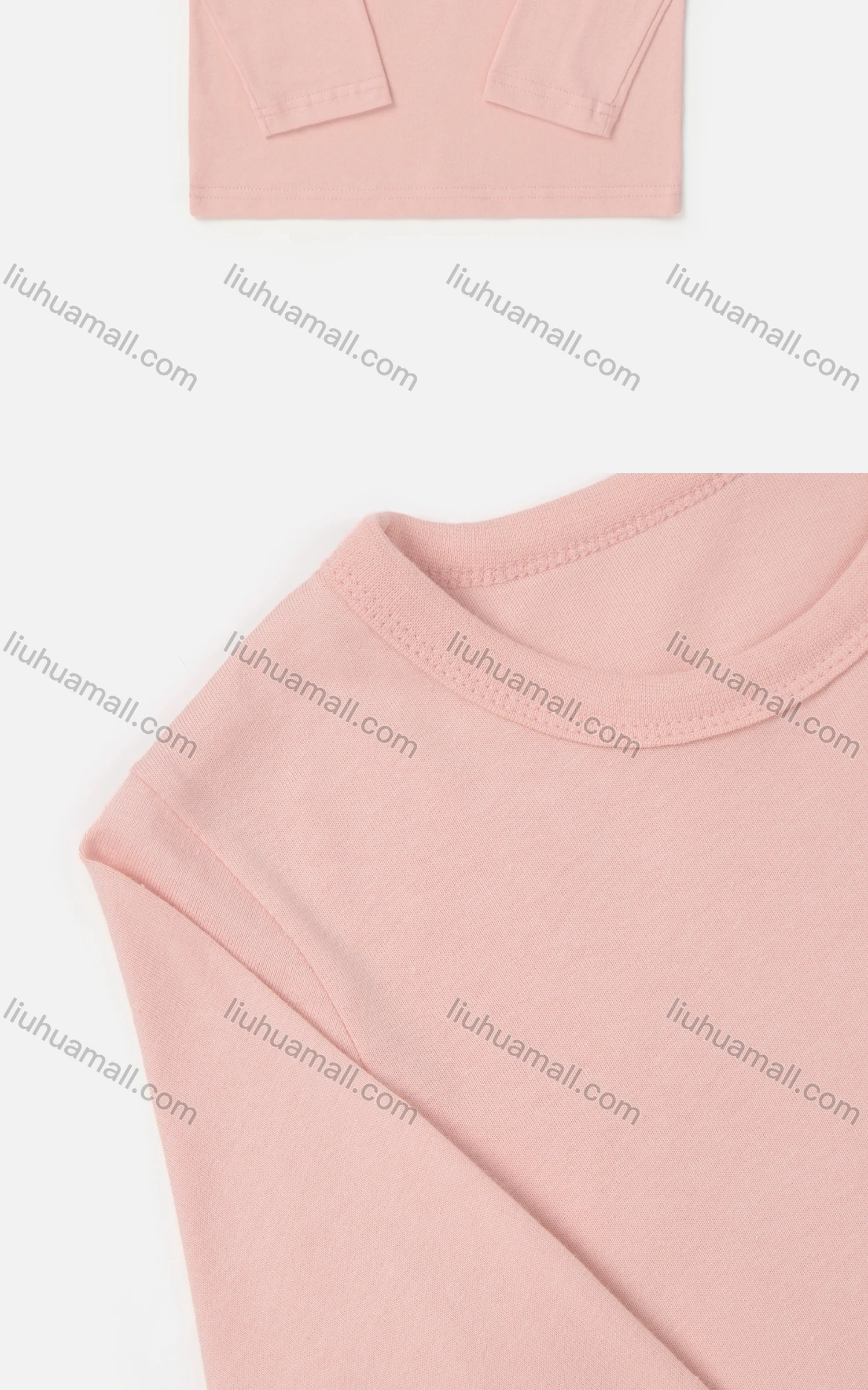 Wholesale Boys' Casual Crew Neck Long Sleeve Plain Tee - Liuhuamall