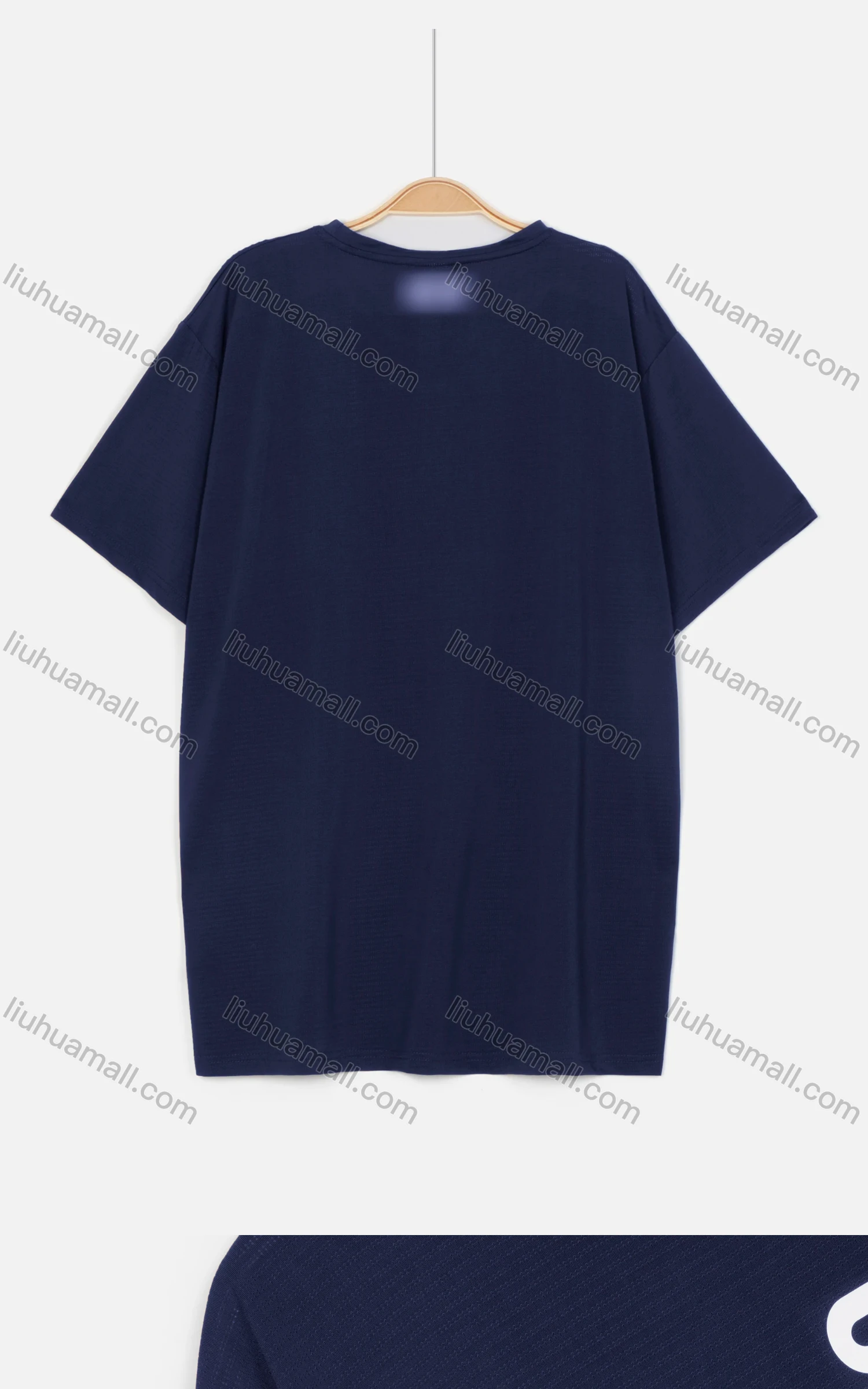 Wholesale Men's Casual Short Sleeve Round Neck Breathable Moisture Wicking Tee - Liuhuamall