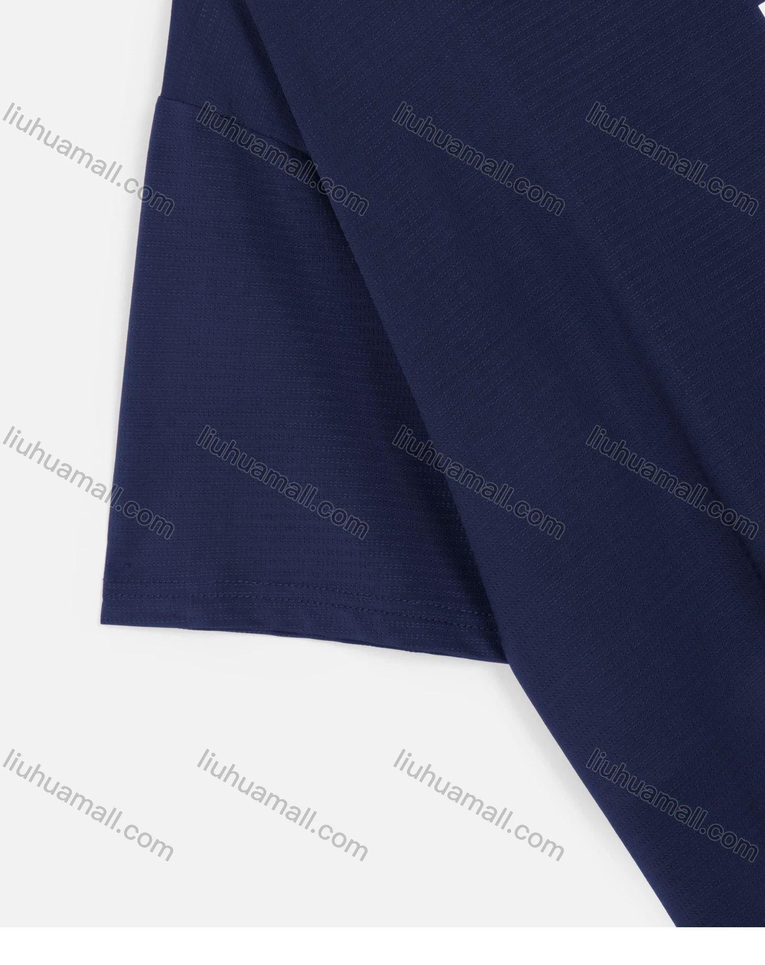 Wholesale Men's Casual Short Sleeve Round Neck Breathable Moisture Wicking Tee - Liuhuamall