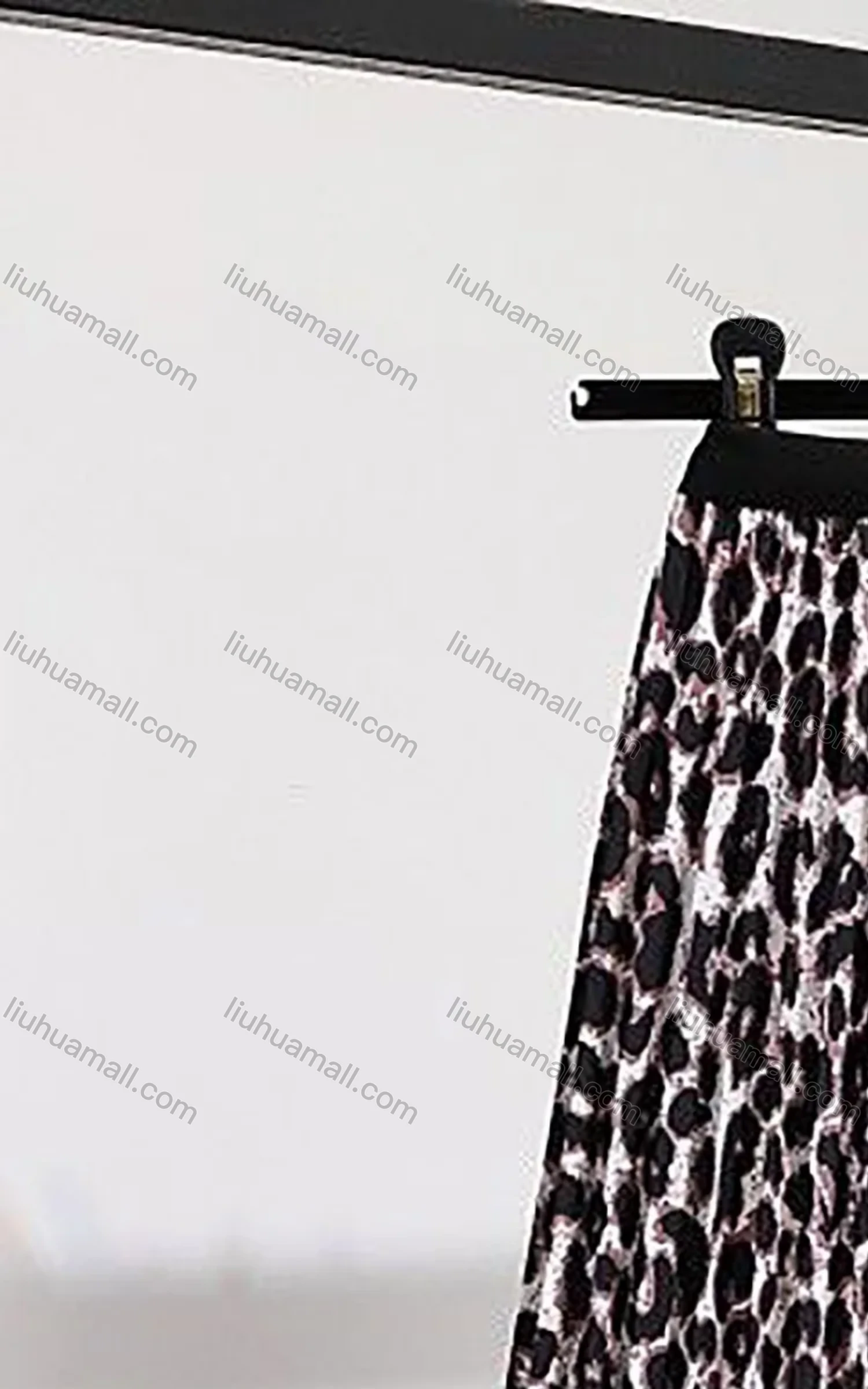 Wholesale Women's Leopard Elastic Waist High Waist Ruched Maxi Skirt - Liuhuamall