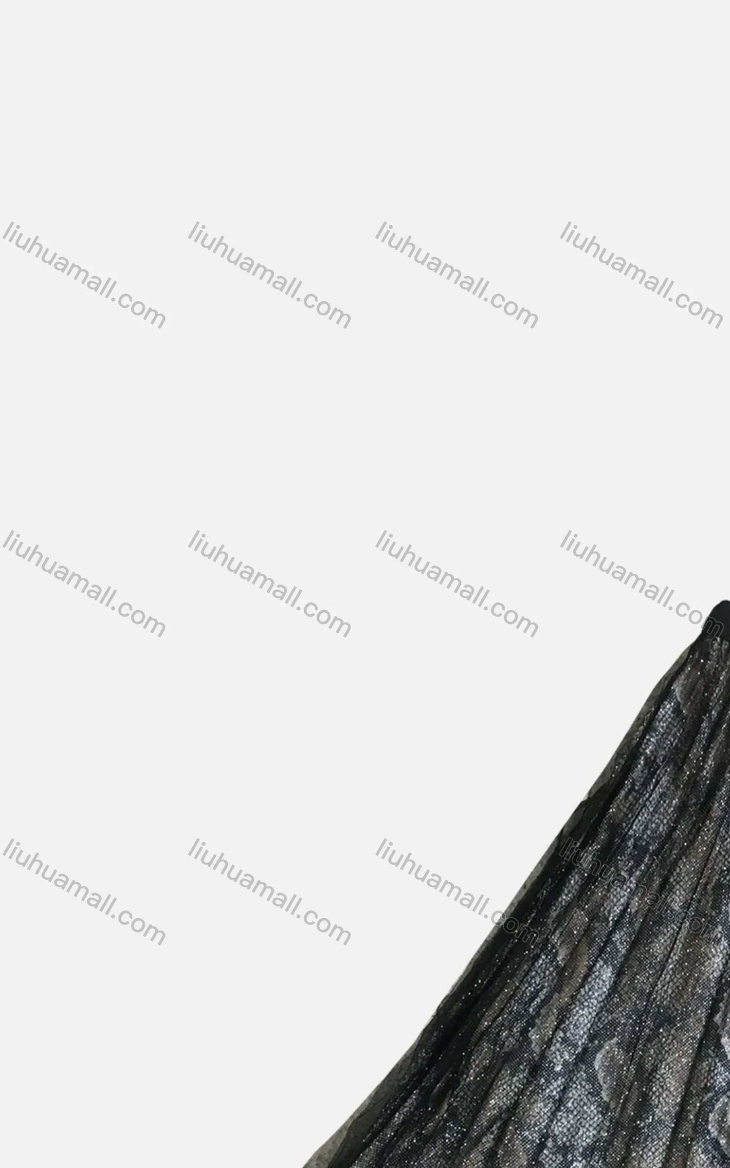 Wholesale Women's Summer Snakeskin Print Mesh Pleated Maxi Skirt - Liuhuamall