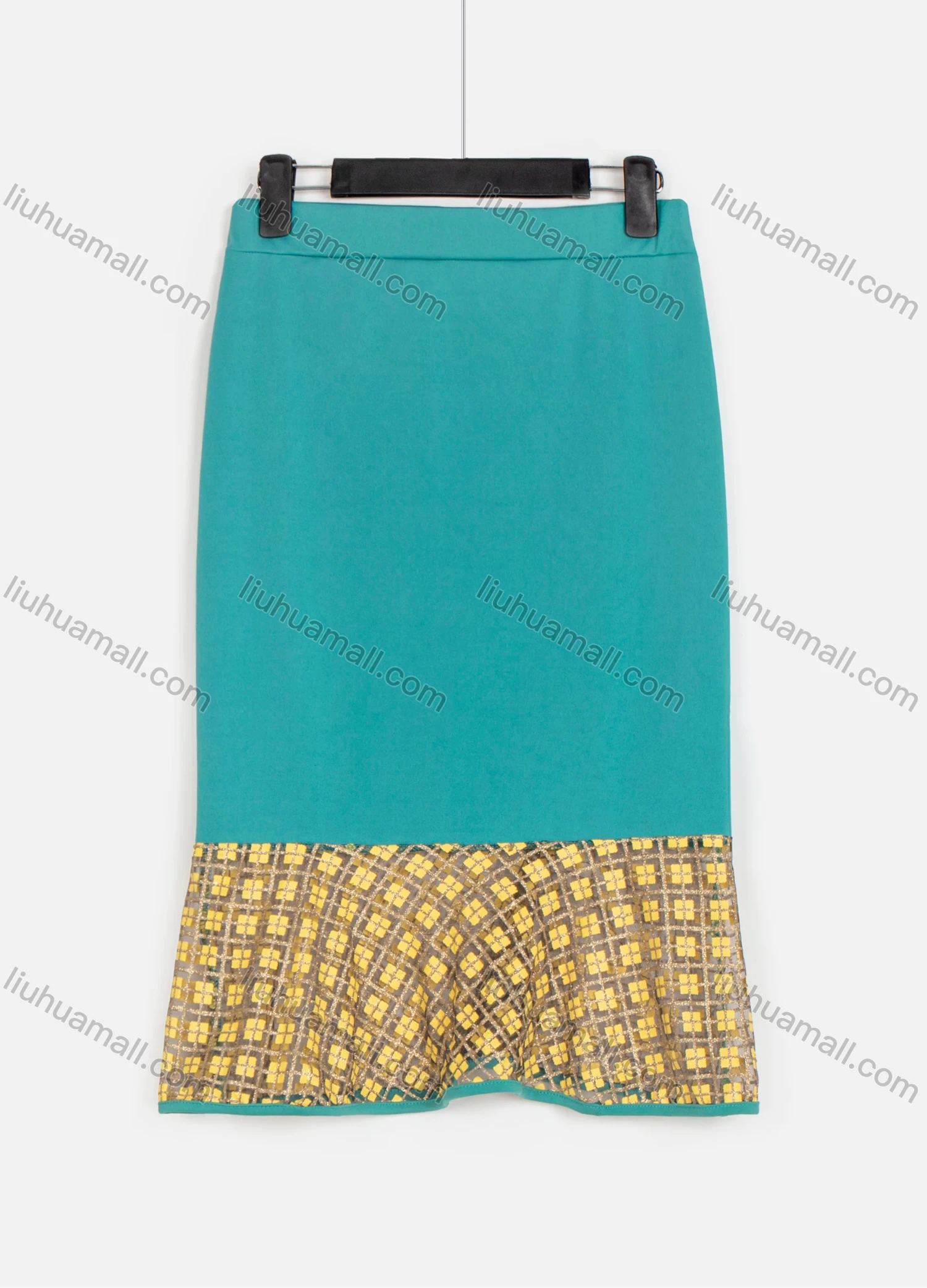 Wholesale Women's Elegant Short Sleeve Blouse With Mermaid Hem Skirt 2 Piece Set - Liuhuamall