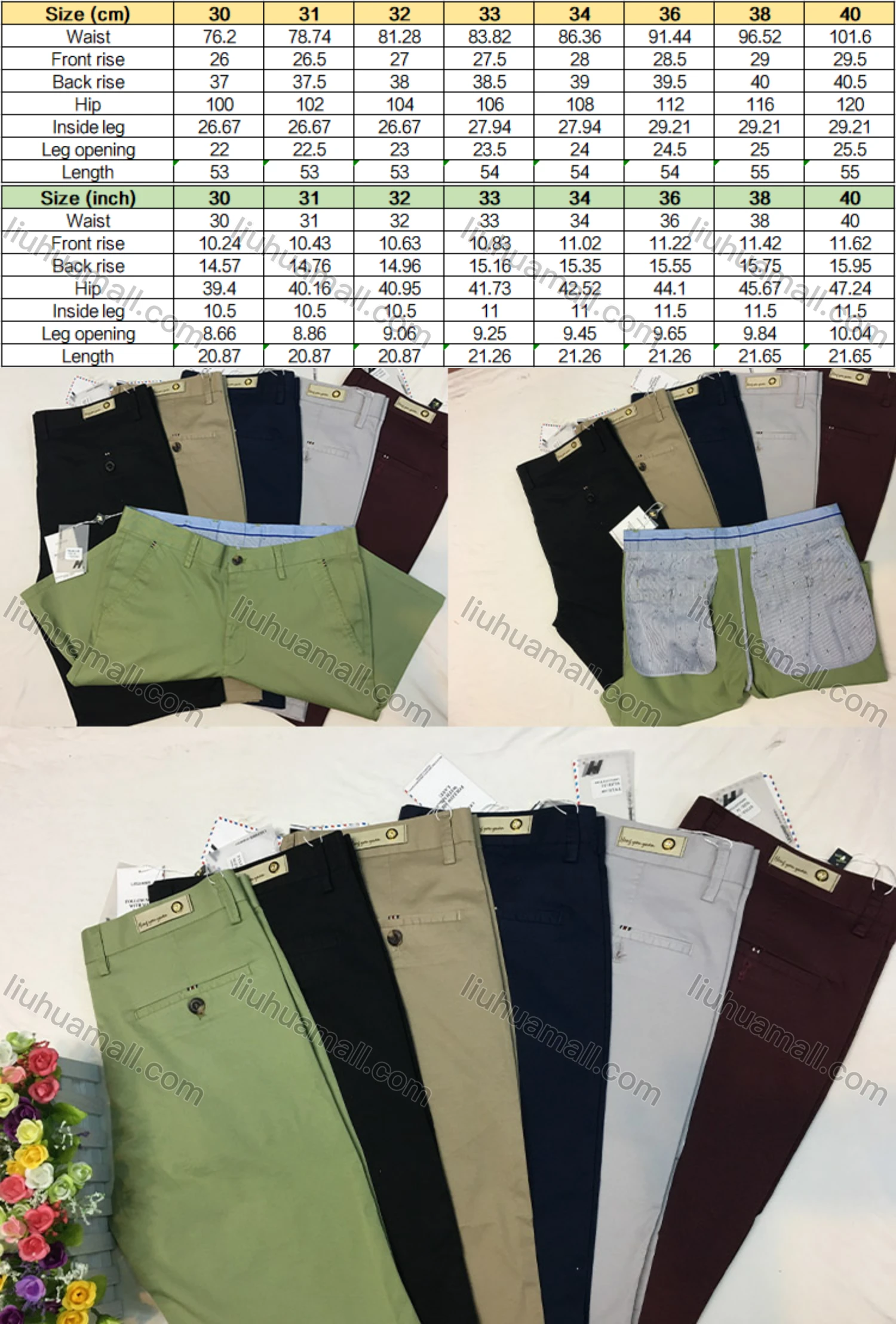 Wholesale Men's Casual Plain Slant Pocket Button Closure Zipper Fly Button Elasticity Shorts - Liuhuamall