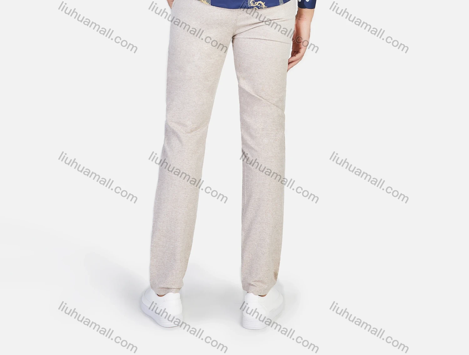 Wholesale Men's Allover Baroque Print Long Sleeve Slim Fit Casual Shirt - Liuhuamall