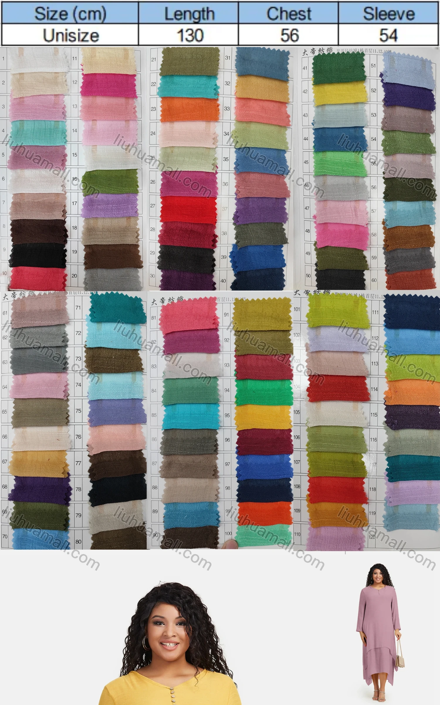 Wholesale Women's Plus Size Linen Long Sleeve Plain Layered Hem Cozy Midi Casual Dress - Liuhuamall