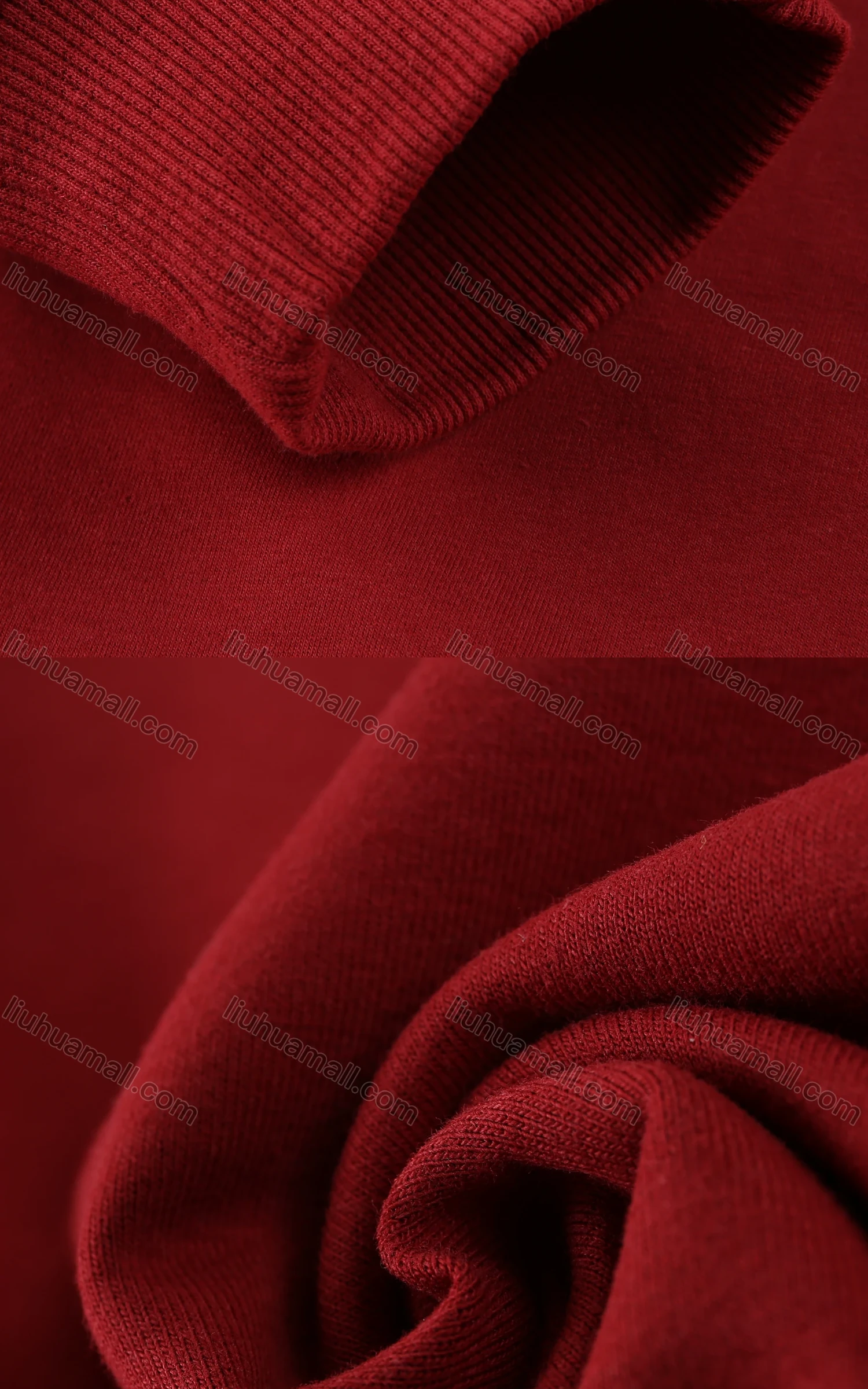 Wholesale Men's Autumn Oversized Plain Round Neck Long Sleeve Sweatshirt - Liuhuamall