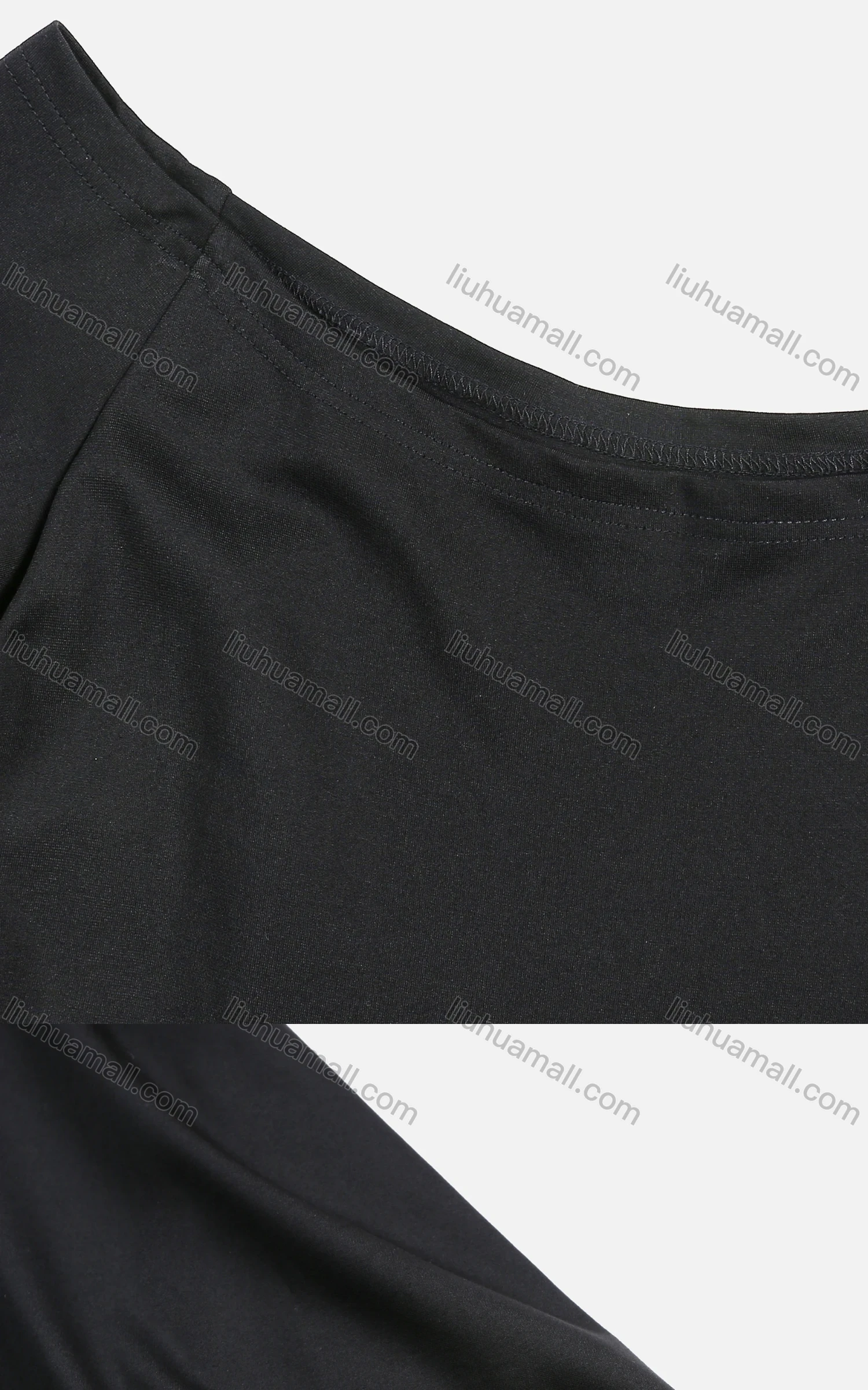 Wholesale Women's Classic Round Neck Plain Ruched Ruffle Hem Short Dress - Liuhuamall