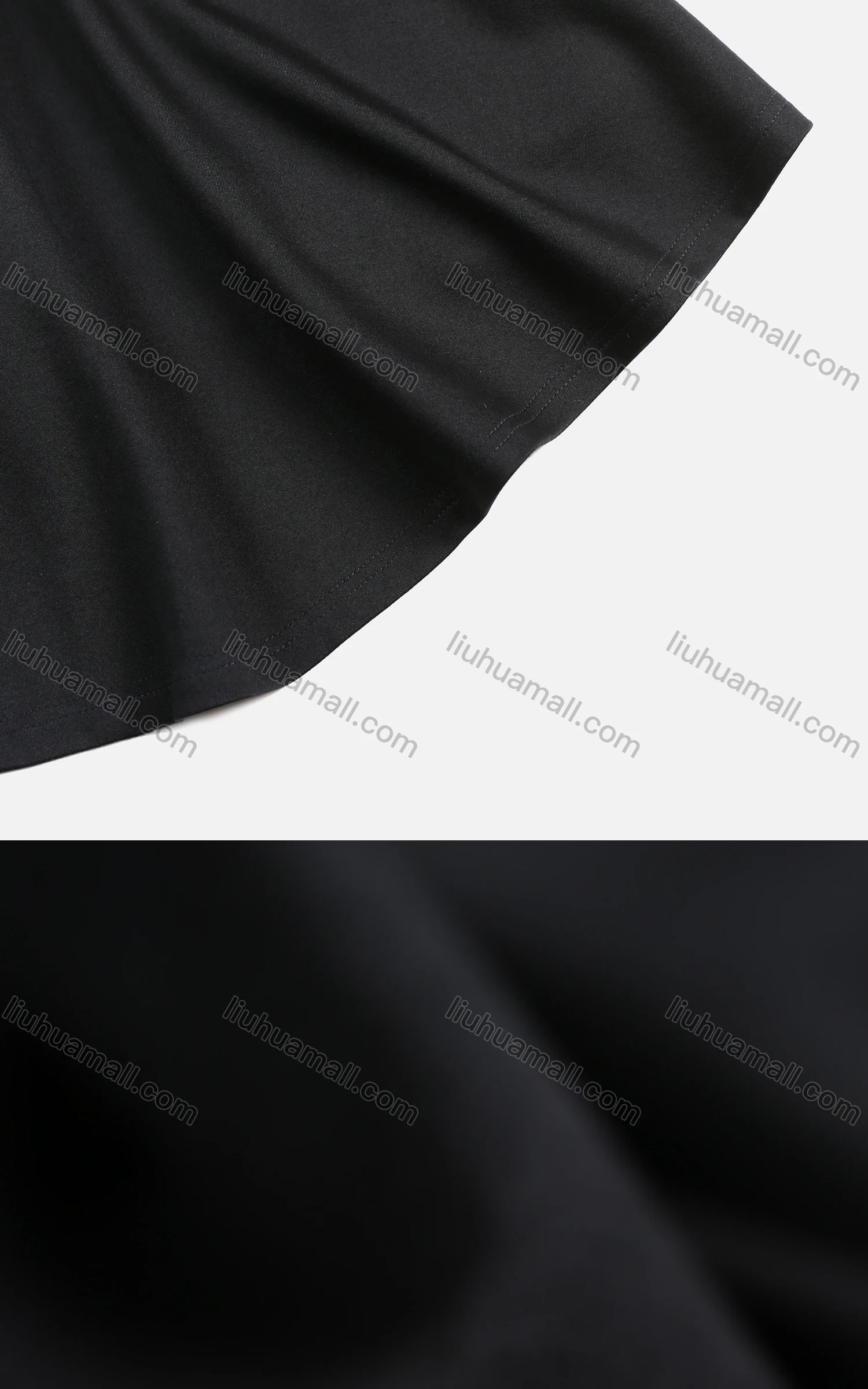 Wholesale Women's Classic Round Neck Plain Ruched Ruffle Hem Short Dress - Liuhuamall