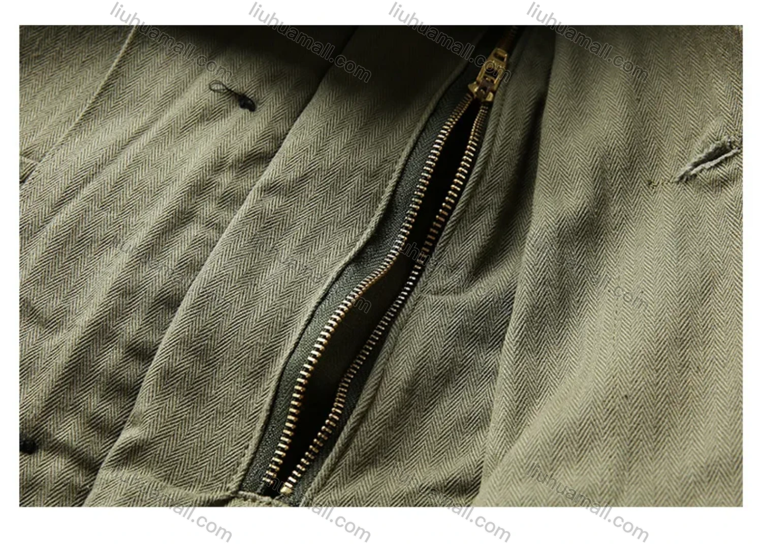 Wholesale Men's Plain Multiple Flap Pockets American Suspenders Loose Casual Cargo Overalls PM-3320# - Liuhuamall