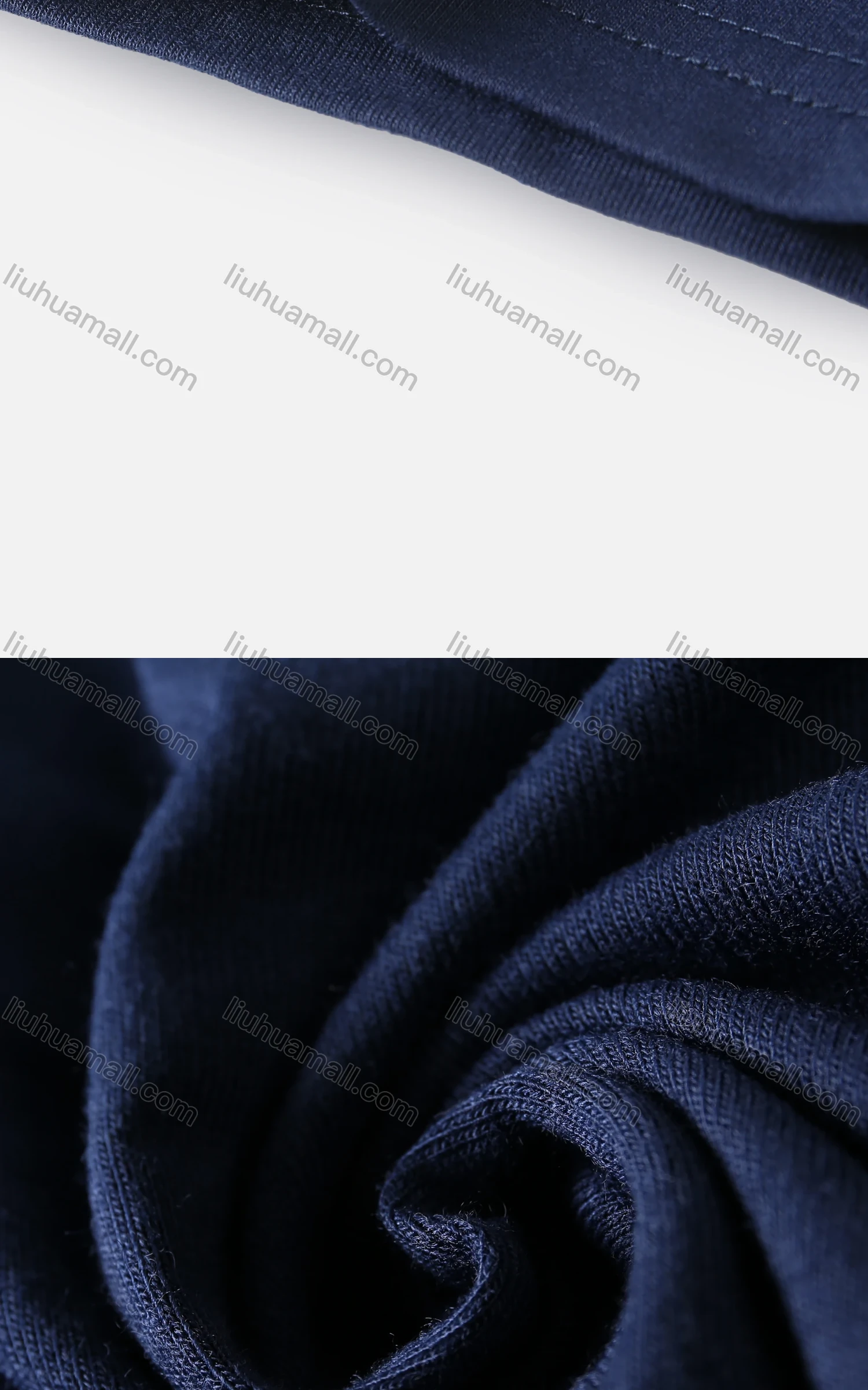 Wholesale Men's Plain Round Neck Button Front Short Sleeve Henry Shirt - Liuhuamall