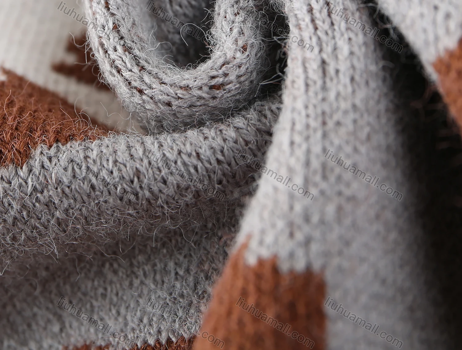 Wholesale Women's Open Front Long Sleeve Graphic Pattern Rib-Knit Cardigan - Liuhuamall