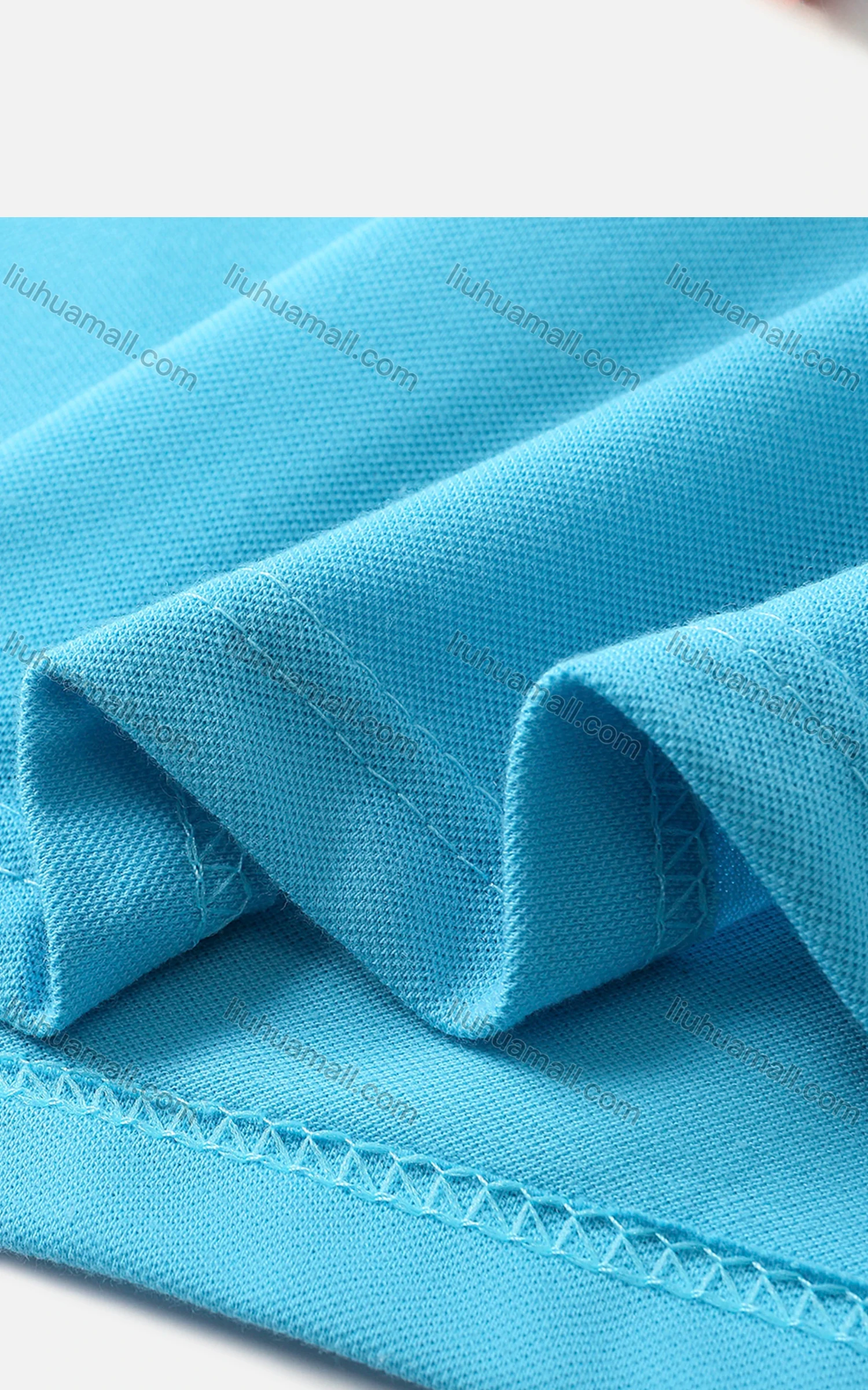 Wholesale Men's Casual Contrast Short Sleeve Button Front Polo Shirt 108# - Liuhuamall