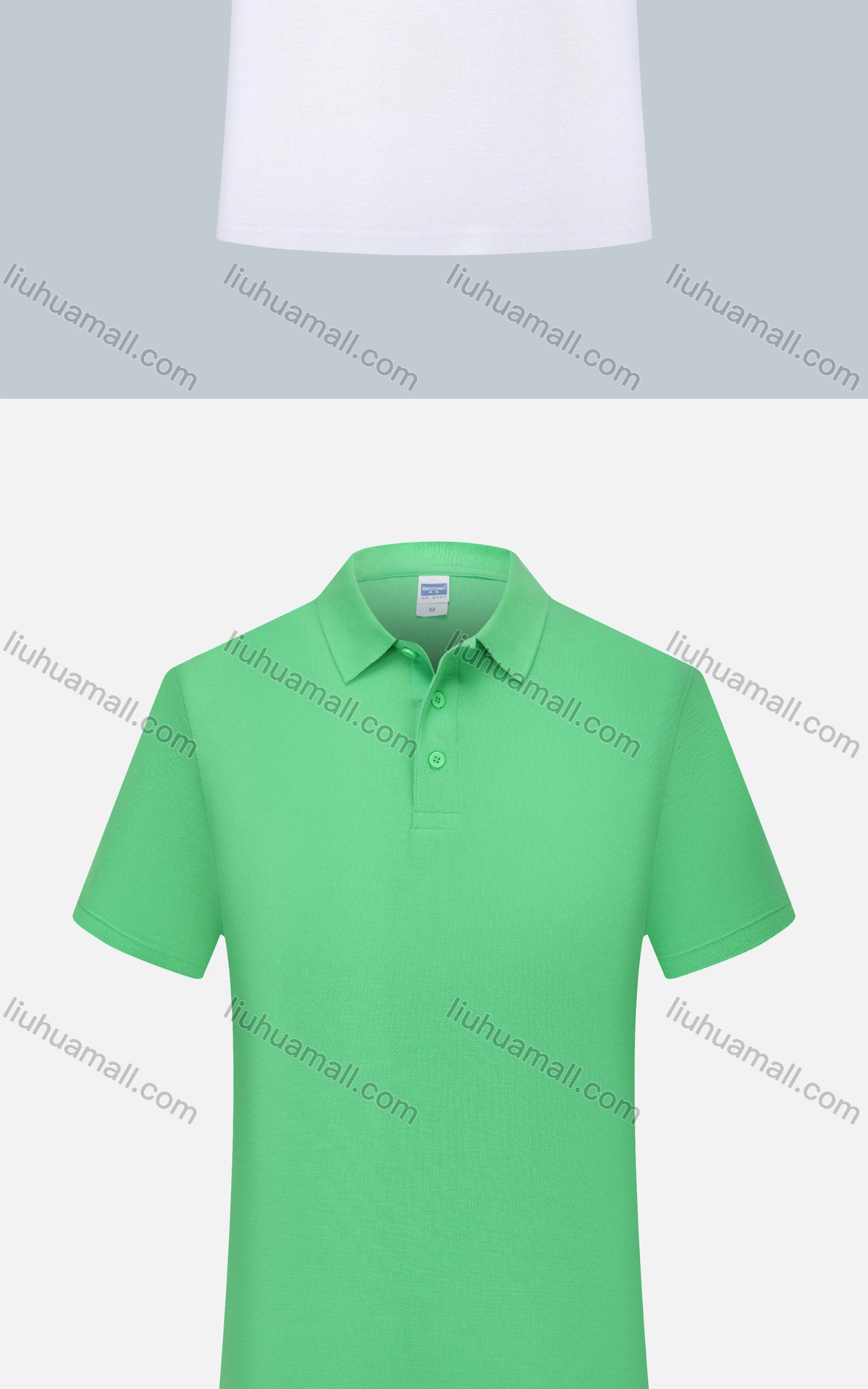 Wholesale Women's Plain Casual Short Sleeve Basics Polo Shirt 1680A# - Liuhuamall