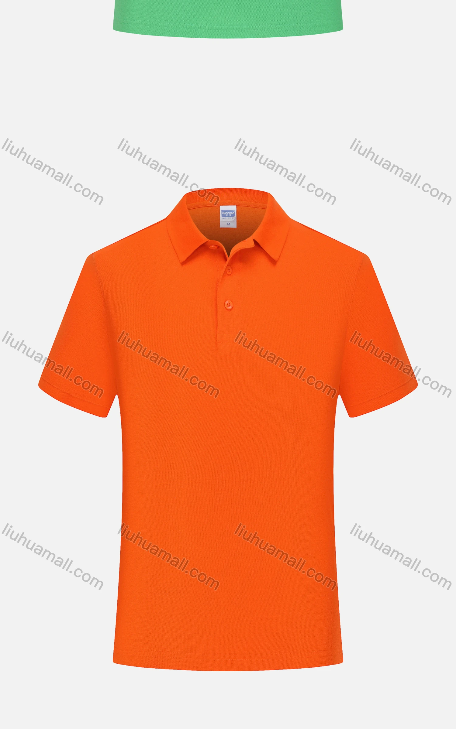 Wholesale Women's Plain Casual Short Sleeve Basics Polo Shirt 1680A# - Liuhuamall