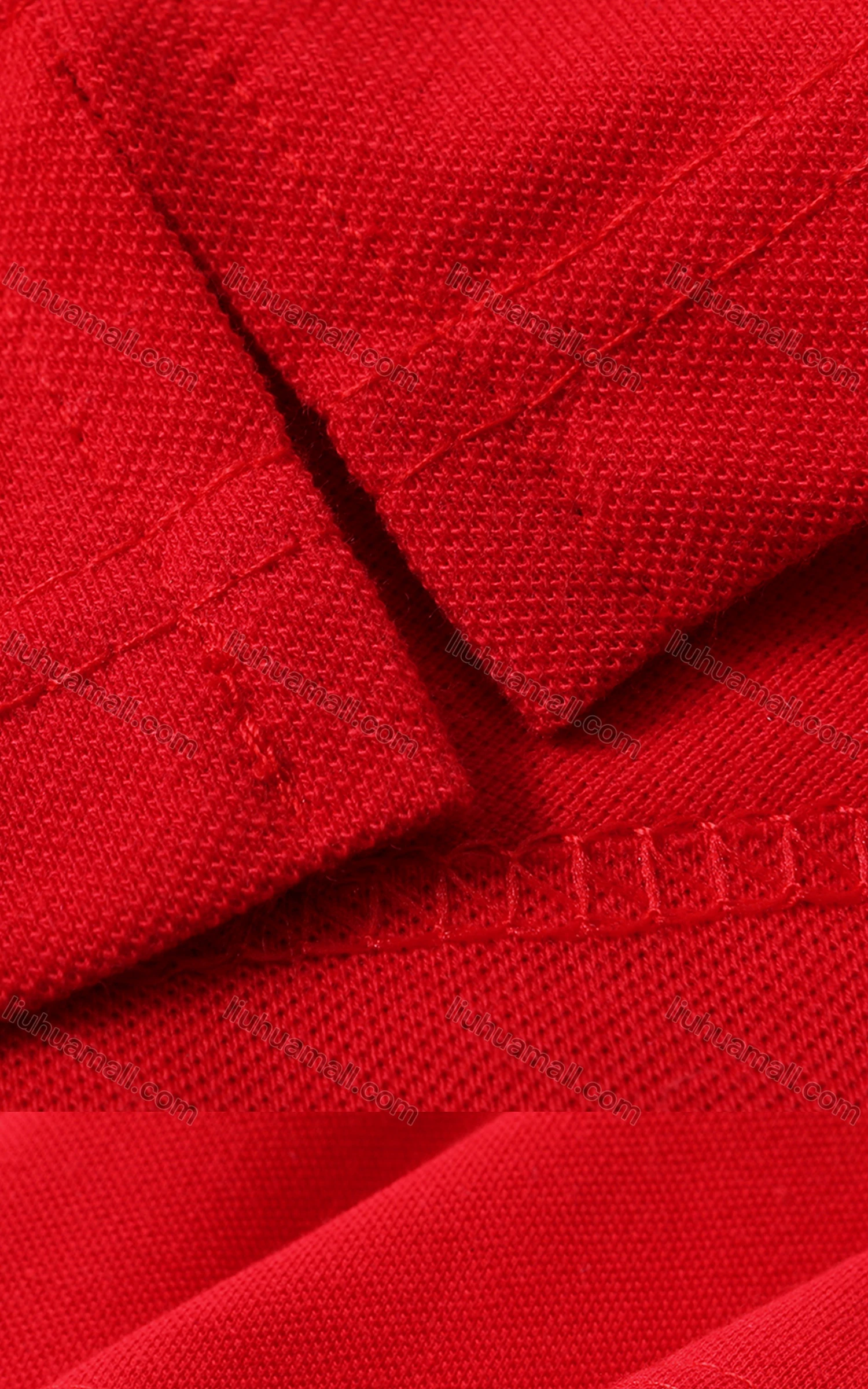 Wholesale Men's Contrast Striped Trim Patch Pocket Short Sleeve Polo Shirt 903# - Liuhuamall