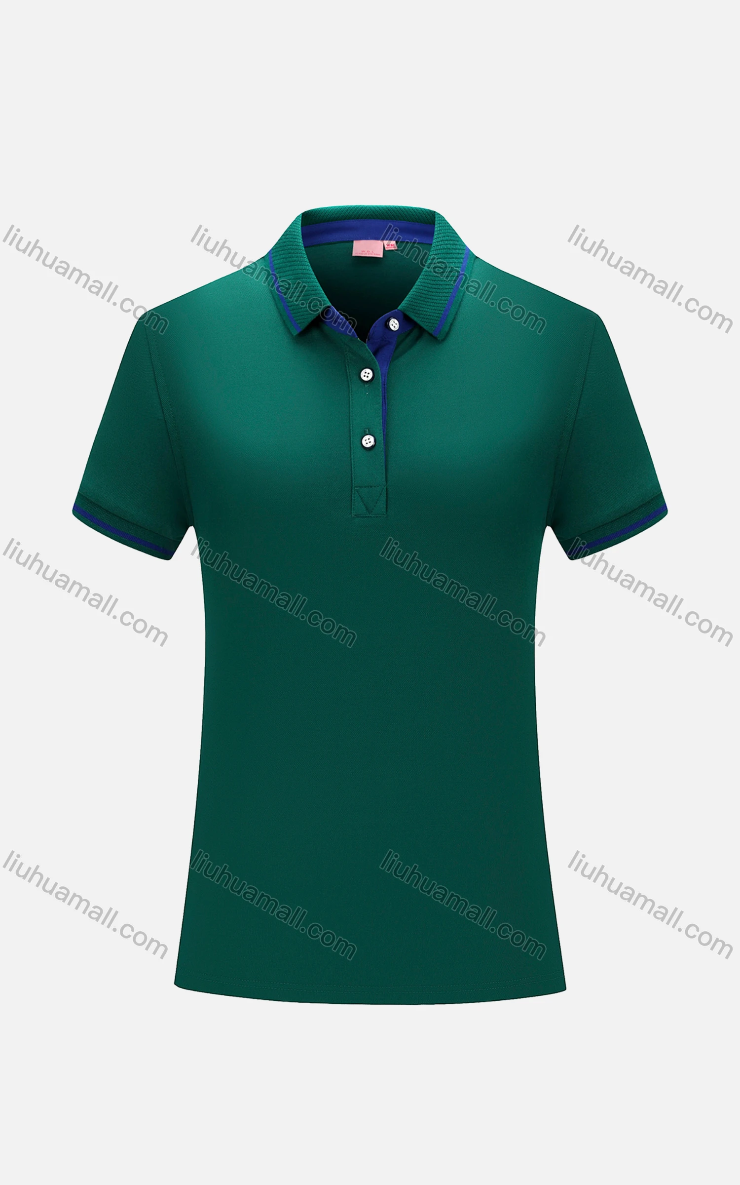Wholesale Women's Sport Short Sleeve Slim Fit Polo Shirt 1878B# - Liuhuamall