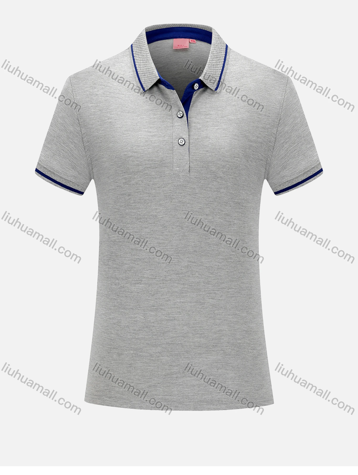 Wholesale Women's Sport Short Sleeve Slim Fit Polo Shirt 1878B# - Liuhuamall