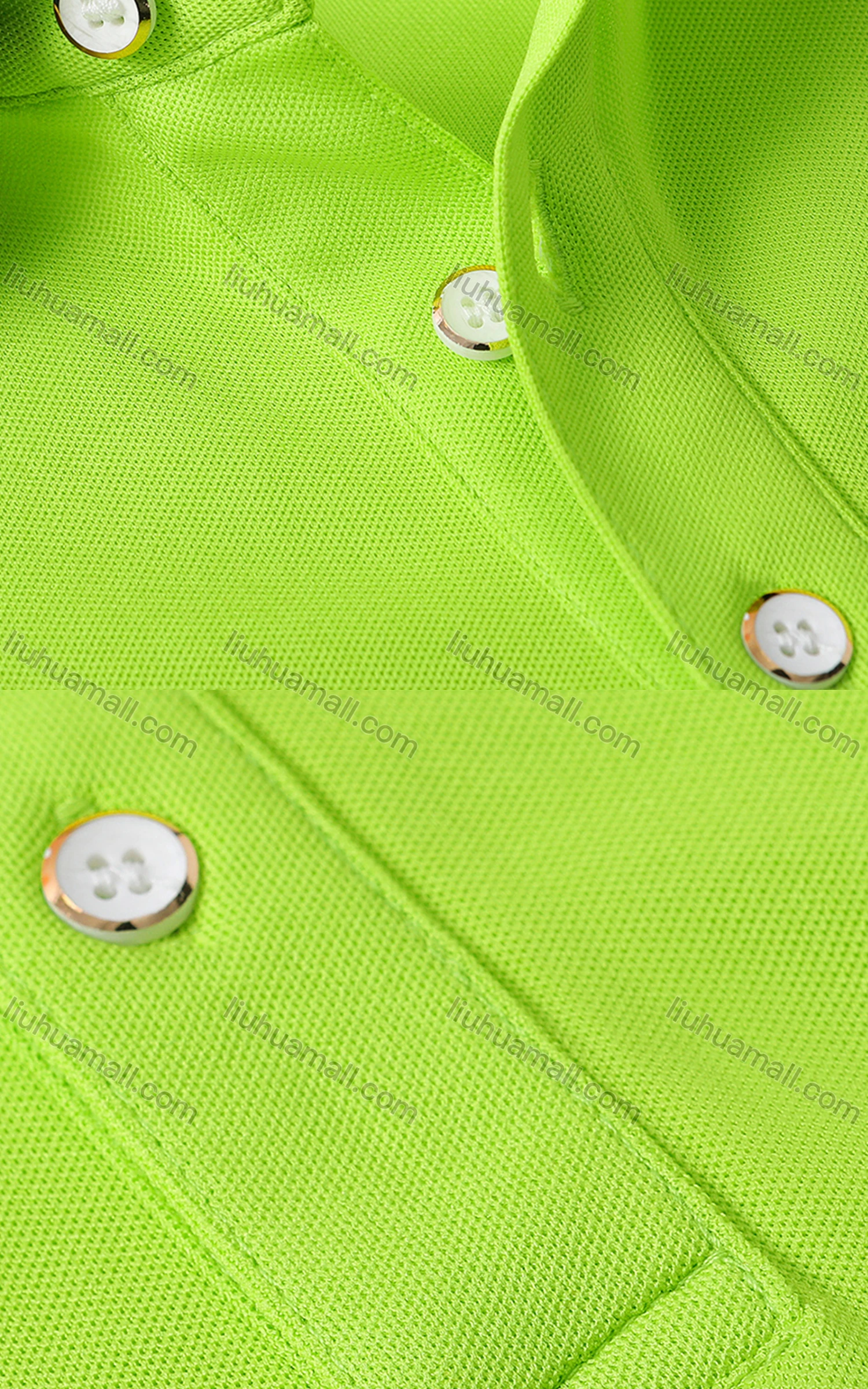 Wholesale Men's Multicolor Striped Trim Short Sleeve Polo Shirt 5801# - Liuhuamall