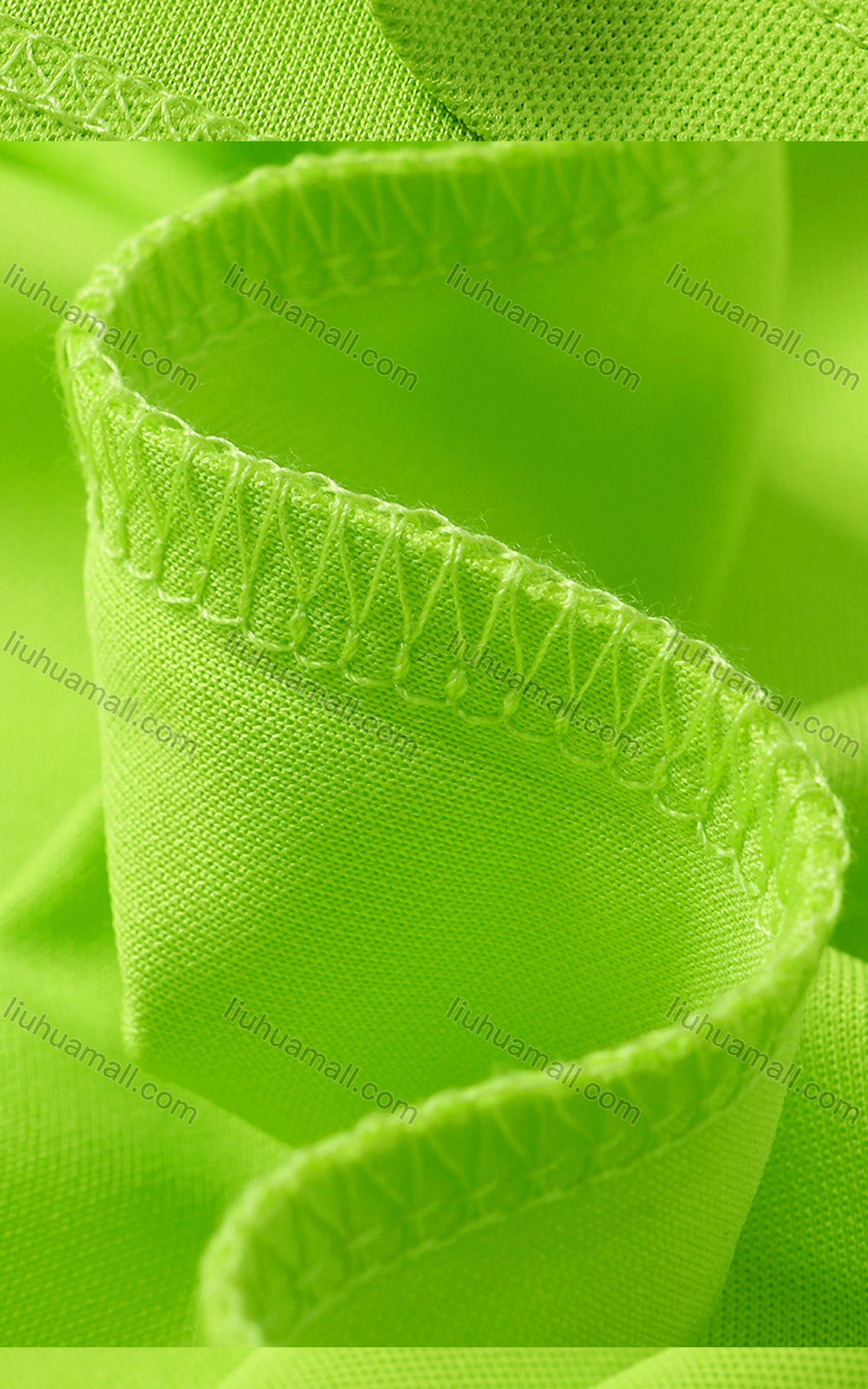 Wholesale Men's Multicolor Striped Trim Short Sleeve Polo Shirt 5801# - Liuhuamall