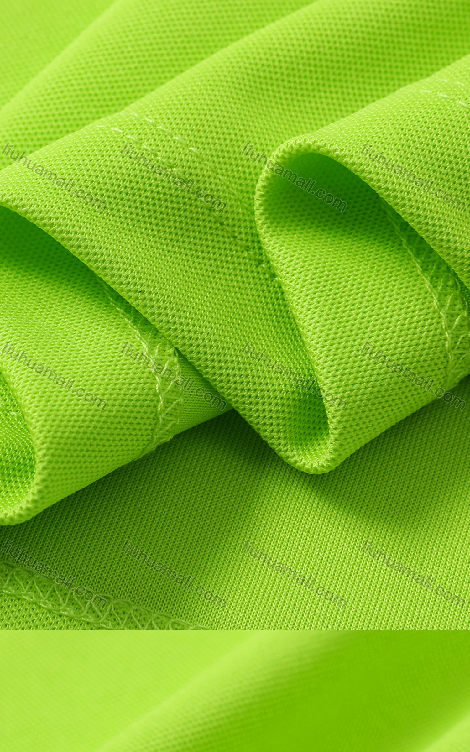 Wholesale Men's Multicolor Striped Trim Short Sleeve Polo Shirt 5801# - Liuhuamall