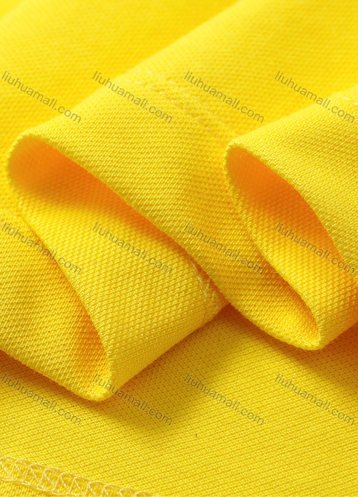 Wholesale Men's Contrast Short Sleeve Vented Hem Button Front Polo Shirt 6887A - Liuhuamall