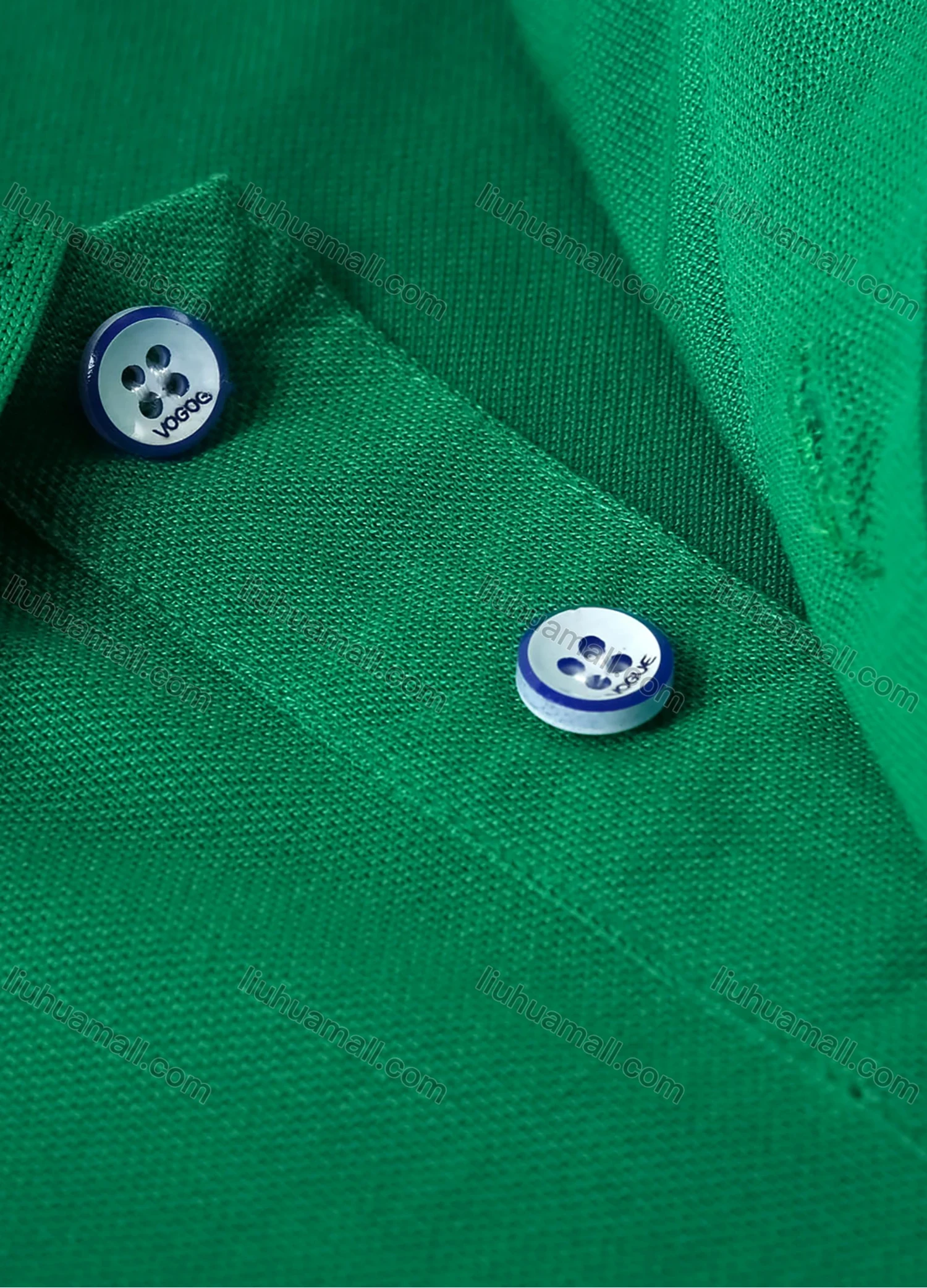 Wholesale Men's Casual Short Sleeve Slim Fit Striped Trim Polo Shirt 4006# - Liuhuamall